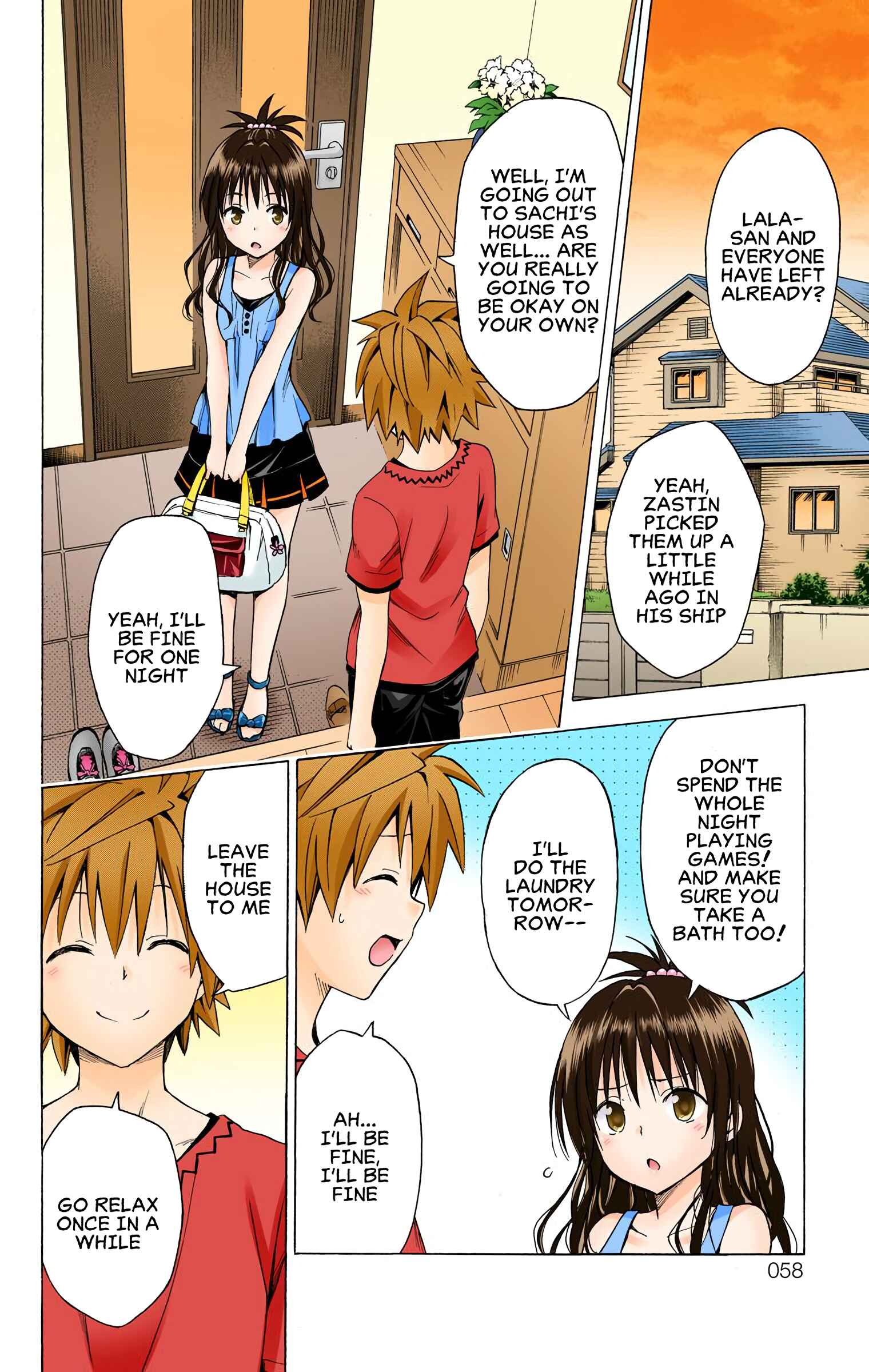 Page 10 Chapter 69 To Love Ru Darkness (Official Colored)