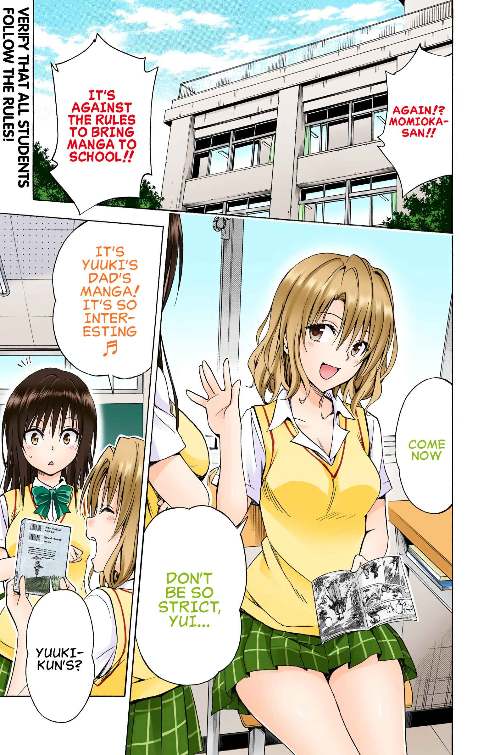 Page 3 Chapter 69 To Love Ru Darkness (Official Colored)