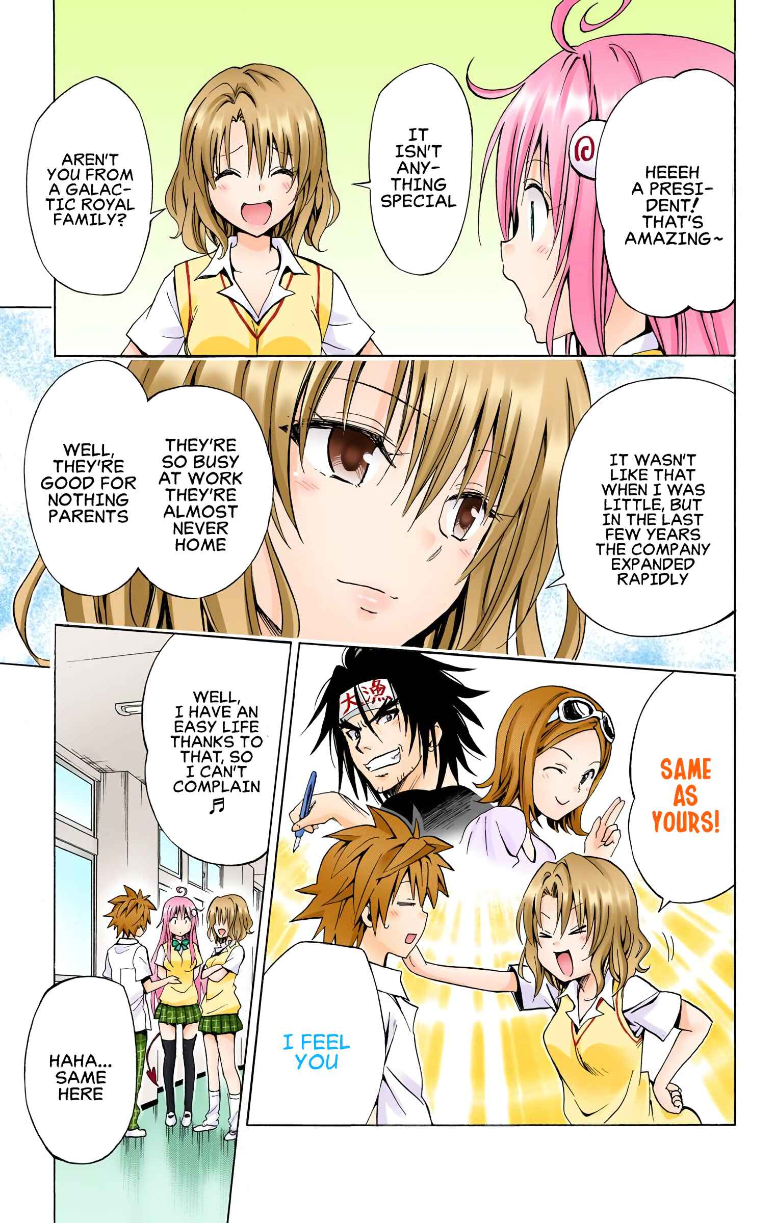 Page 7 Chapter 69 To Love Ru Darkness (Official Colored)