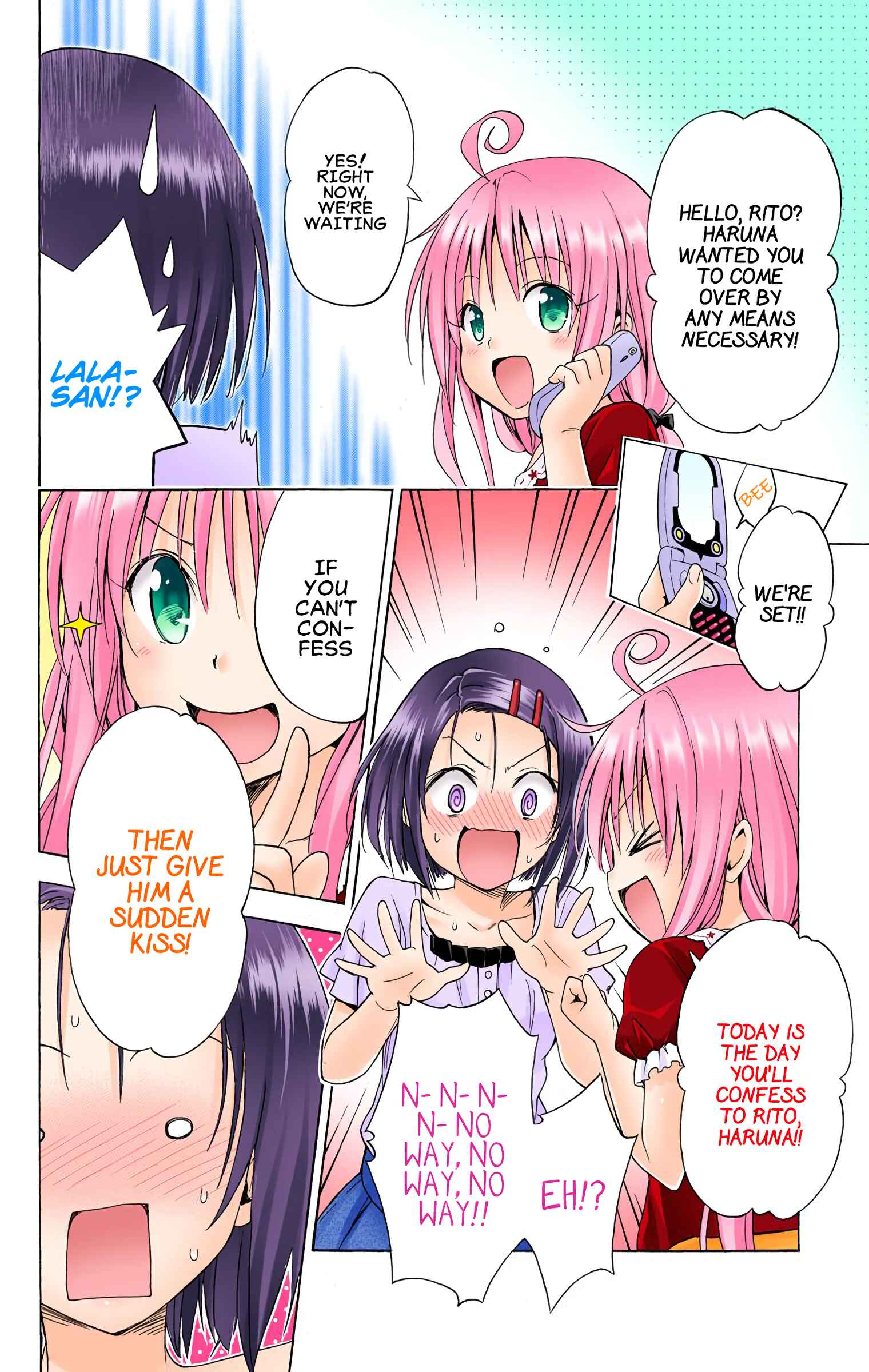 Page 14 Chapter 54 To Love Ru Darkness (Official Colored)