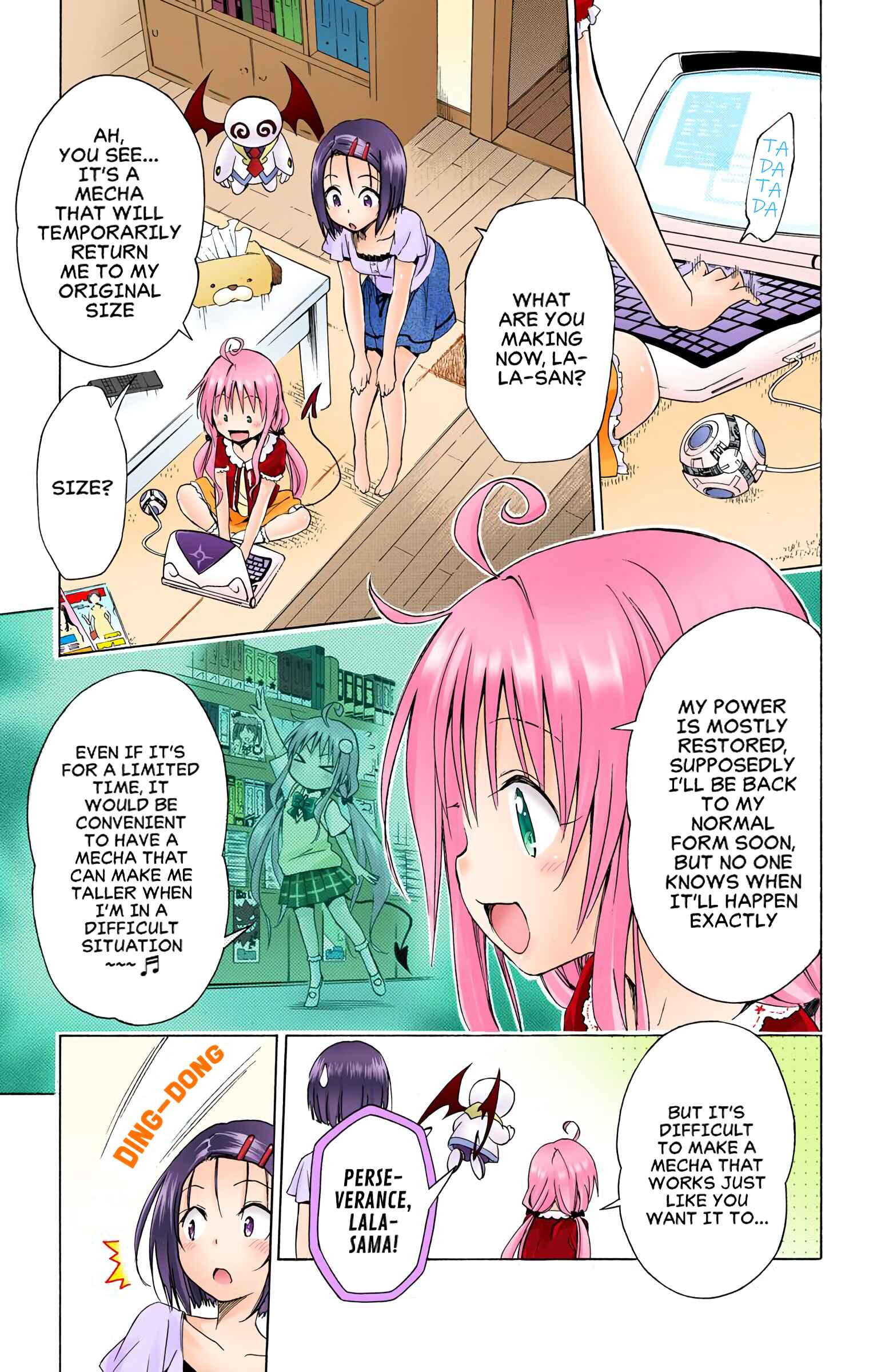 Page 19 Chapter 54 To Love Ru Darkness (Official Colored)