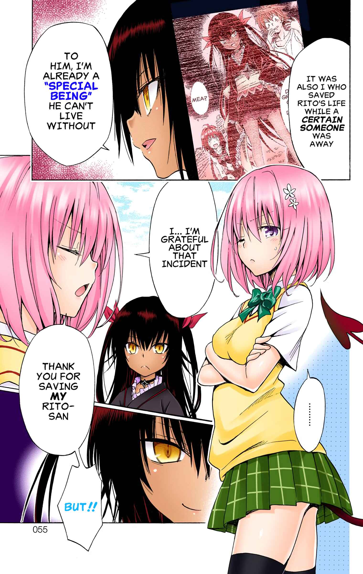 Page 10 Chapter 74 To Love Ru Darkness (Official Colored)