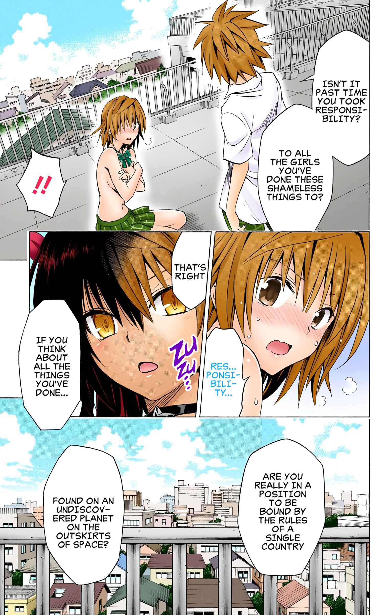 Page 34 Chapter 74 To Love Ru Darkness (Official Colored)