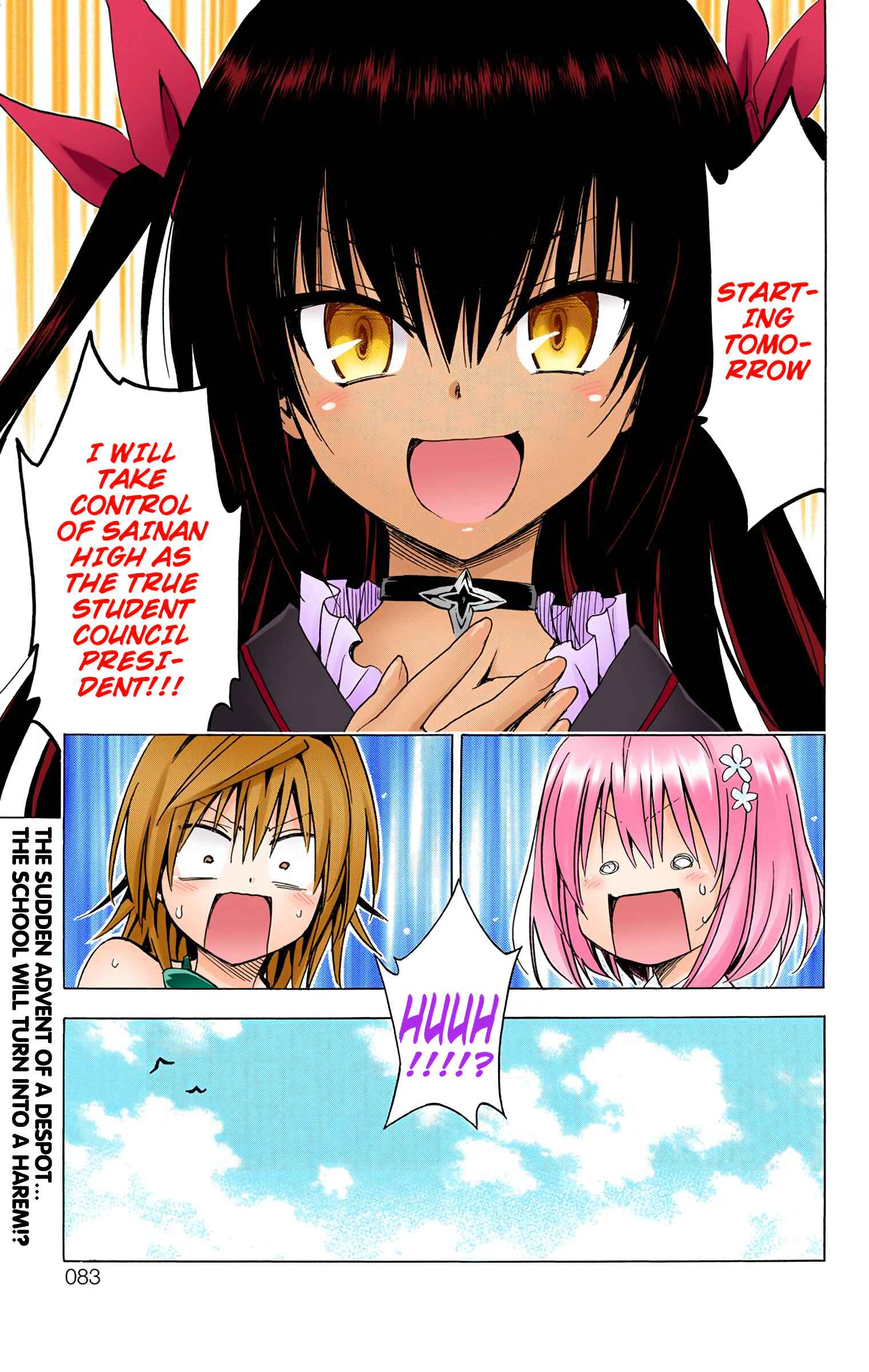 Page 38 Chapter 74 To Love Ru Darkness (Official Colored)