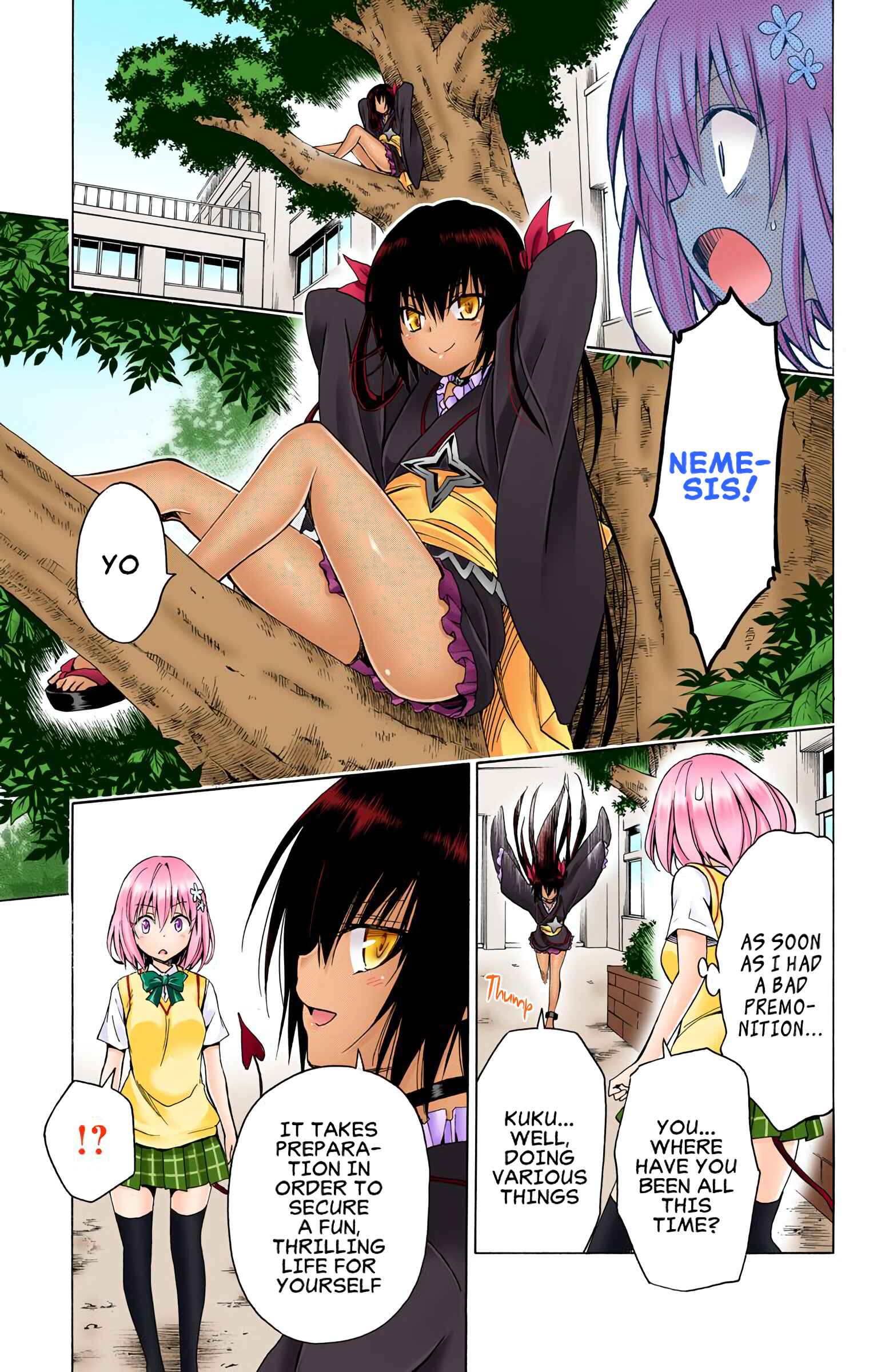 Page 8 Chapter 74 To Love Ru Darkness (Official Colored)