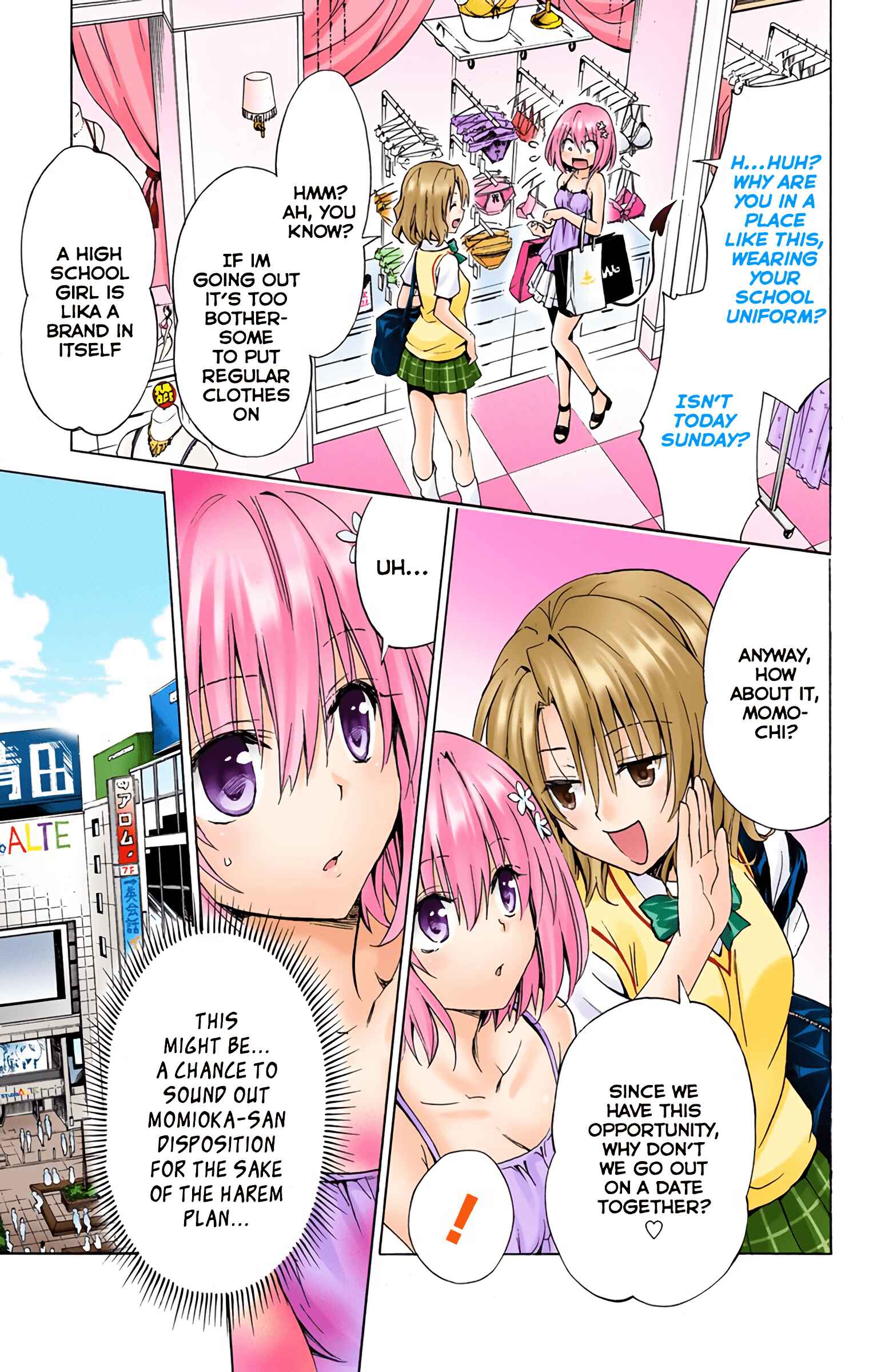 Page 4 Chapter 40.5 To Love Ru Darkness (Official Colored)