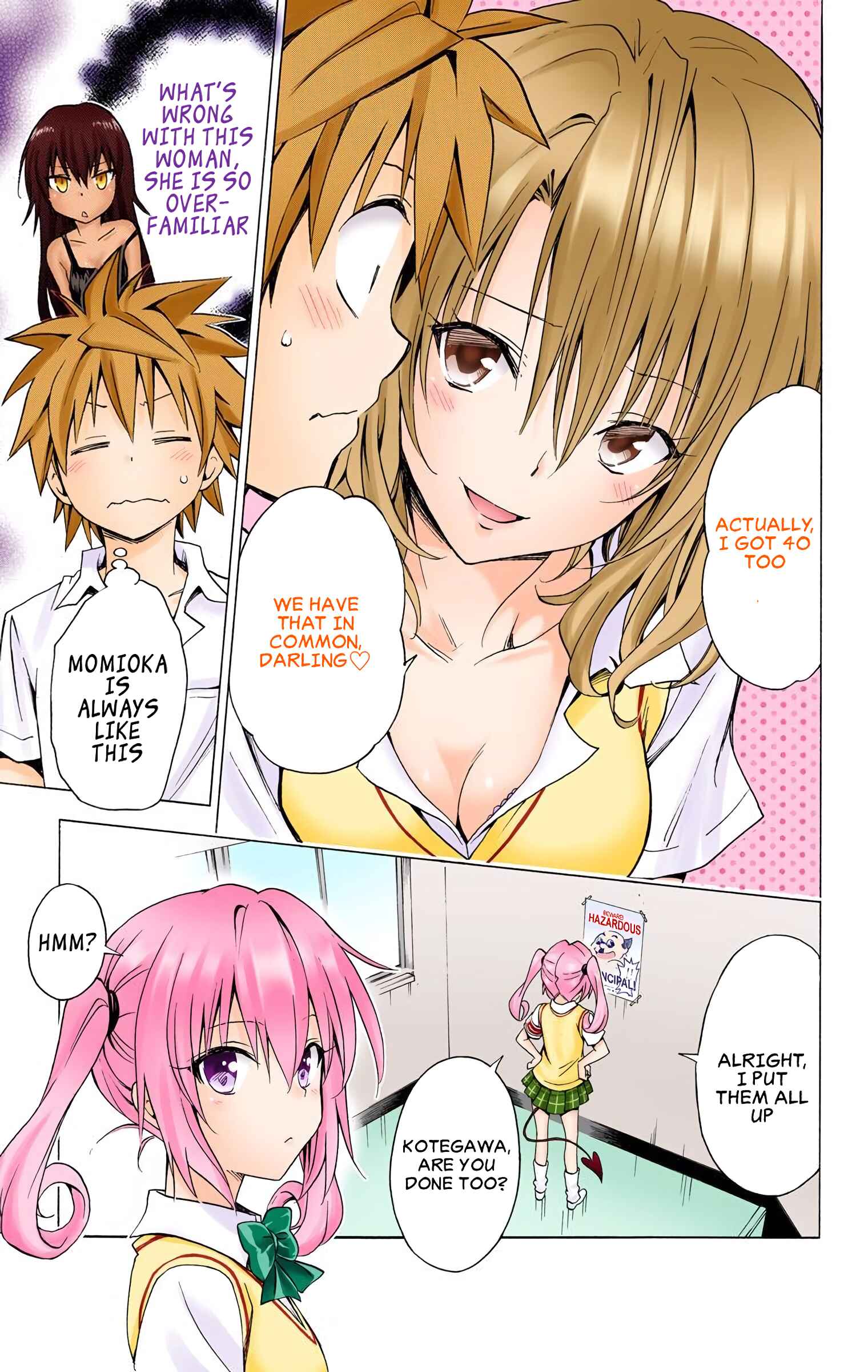 Page 20 Chapter 64 To Love Ru Darkness (Official Colored)