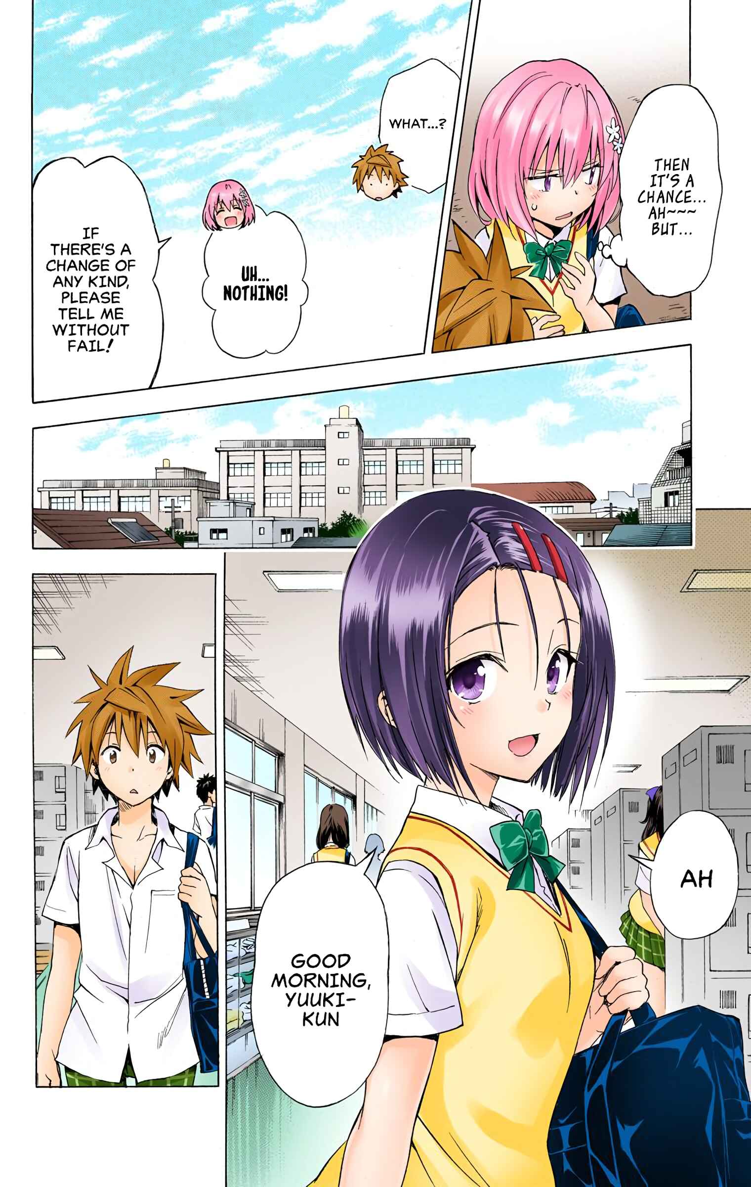 Page 7 Chapter 62 To Love Ru Darkness (Official Colored)