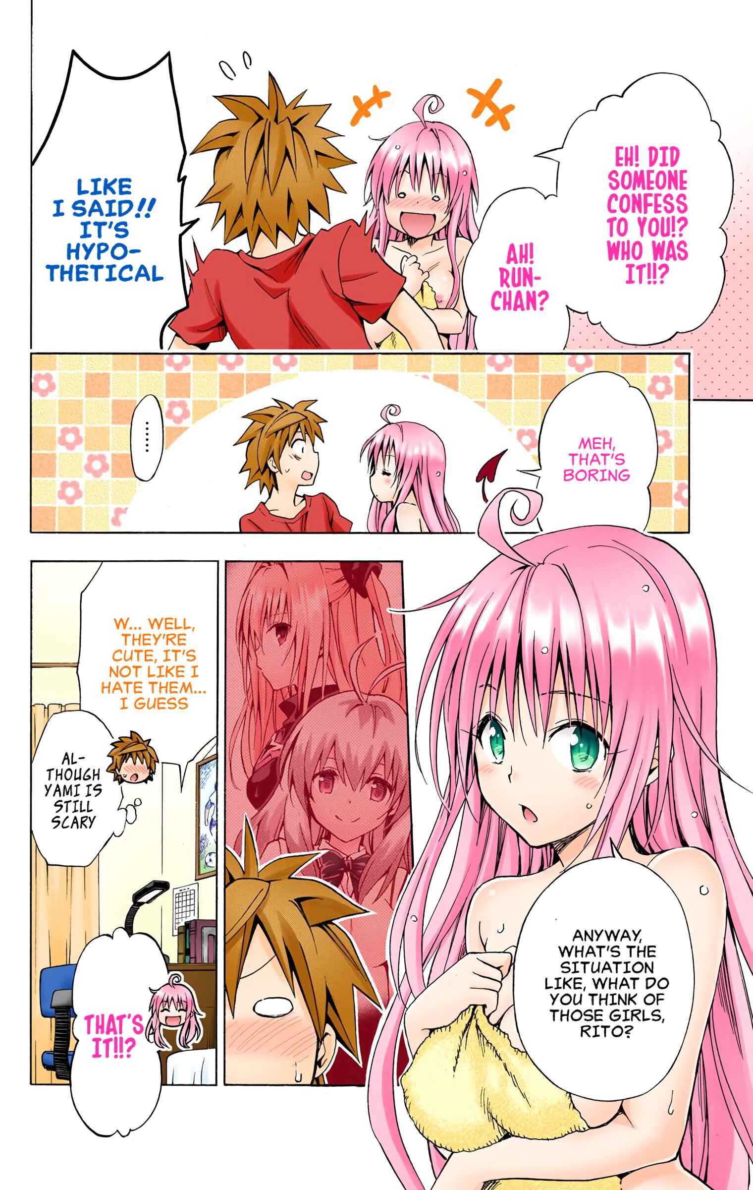 Page 35 Chapter 73 To Love Ru Darkness (Official Colored)
