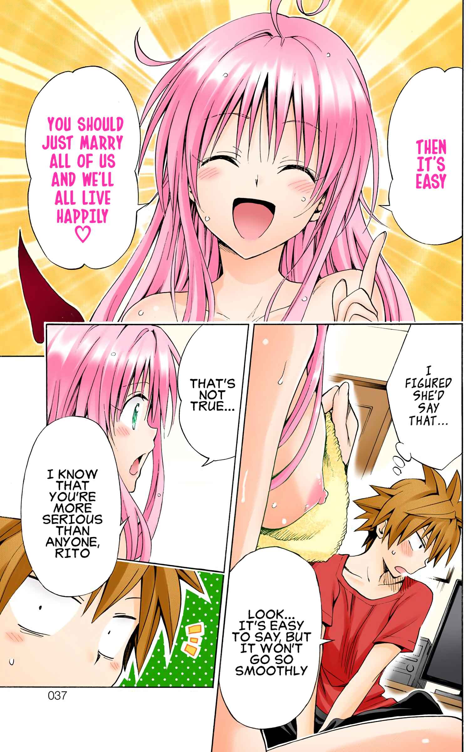 Page 36 Chapter 73 To Love Ru Darkness (Official Colored)