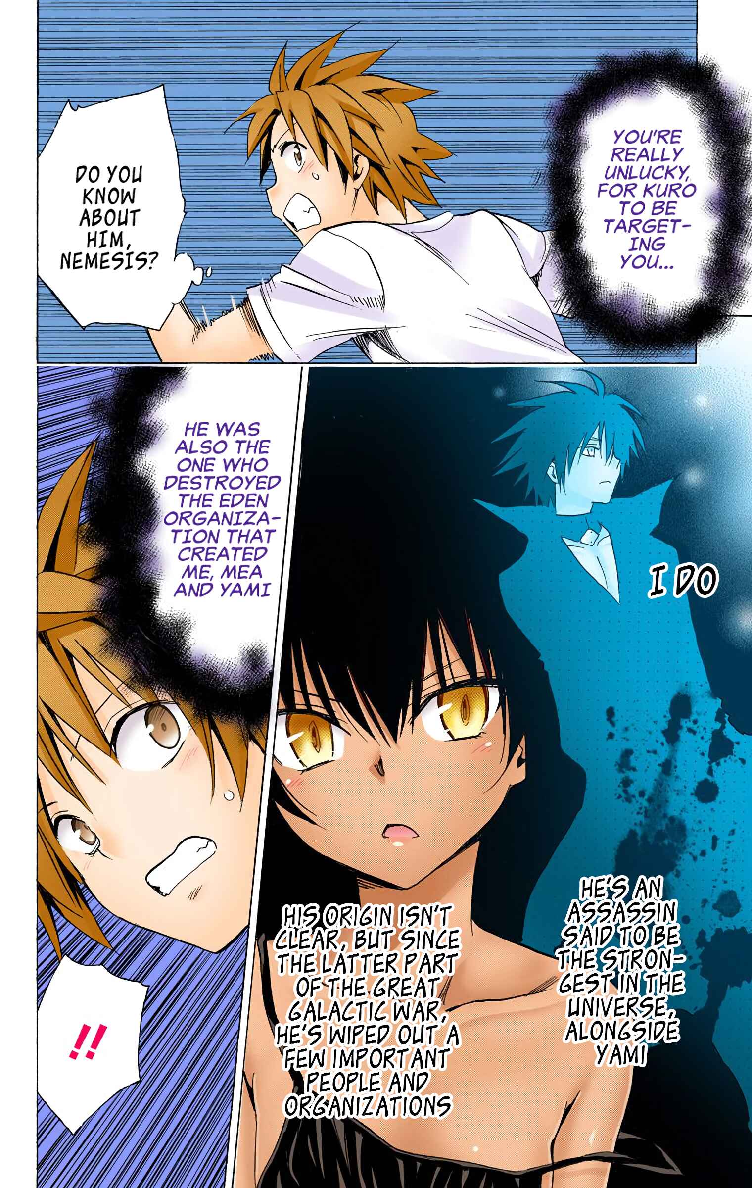 Page 35 Chapter 70 To Love Ru Darkness (Official Colored)