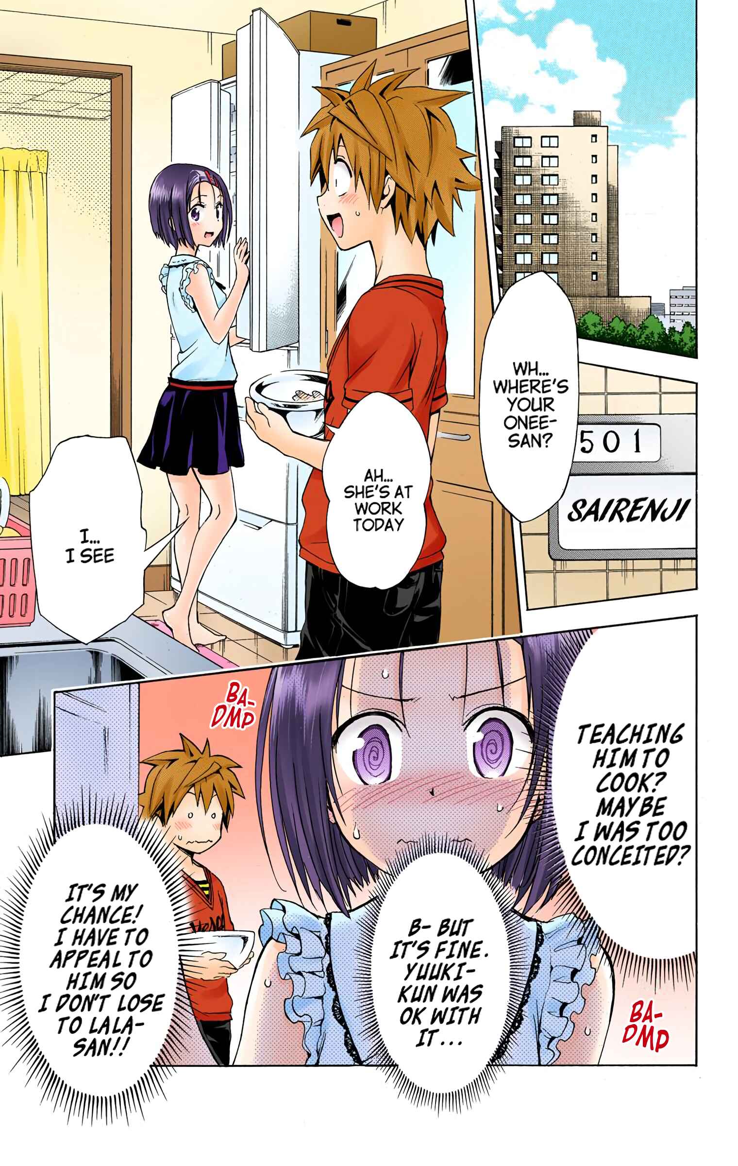 Page 8 Chapter 40.6 To Love Ru Darkness (Official Colored)