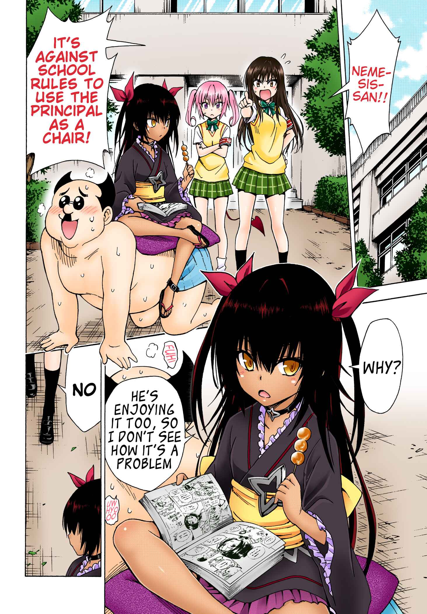Page 4 Chapter 77.1 To Love Ru Darkness (Official Colored)
