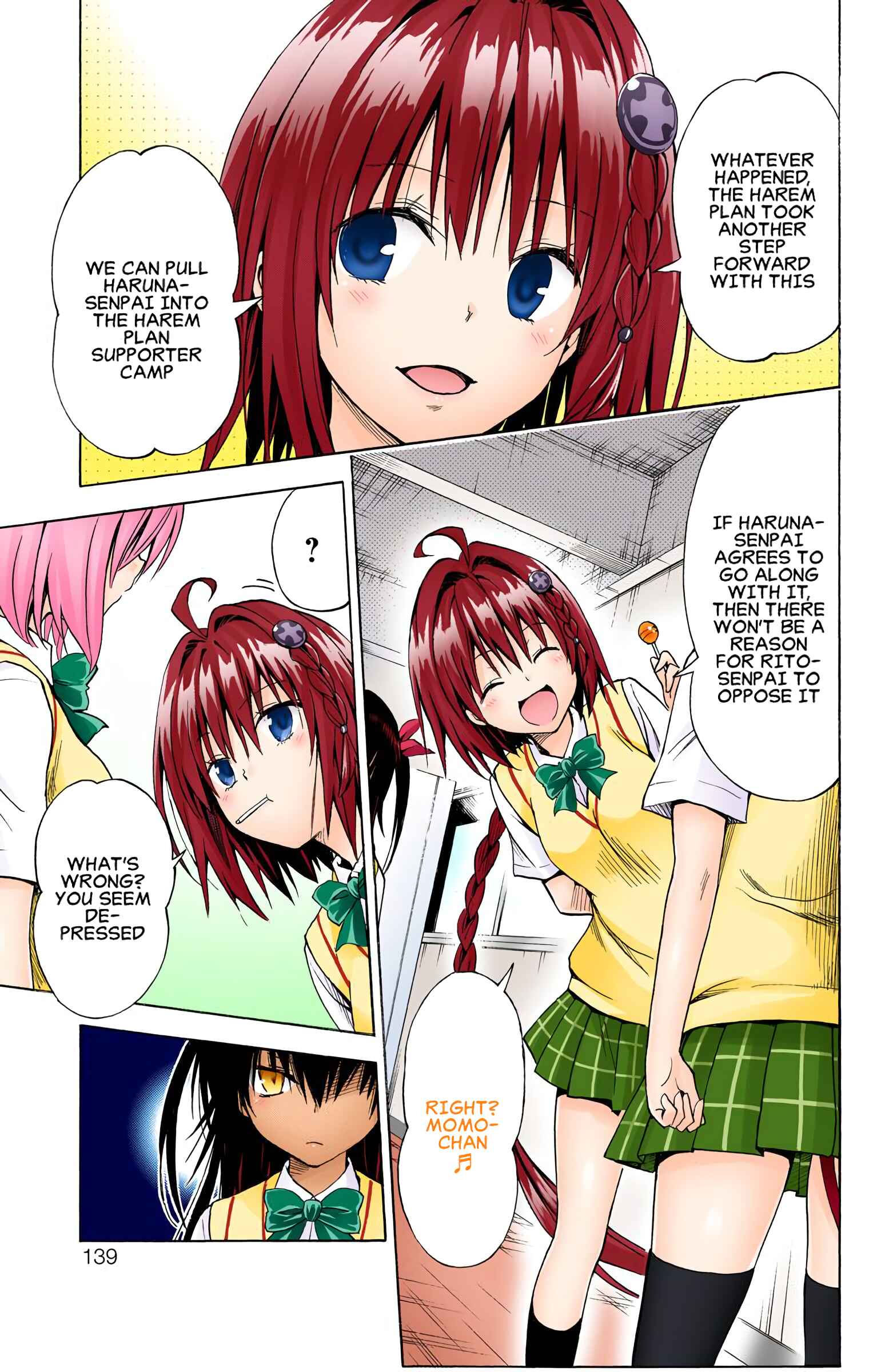 Page 16 Chapter 76 To Love Ru Darkness (Official Colored)