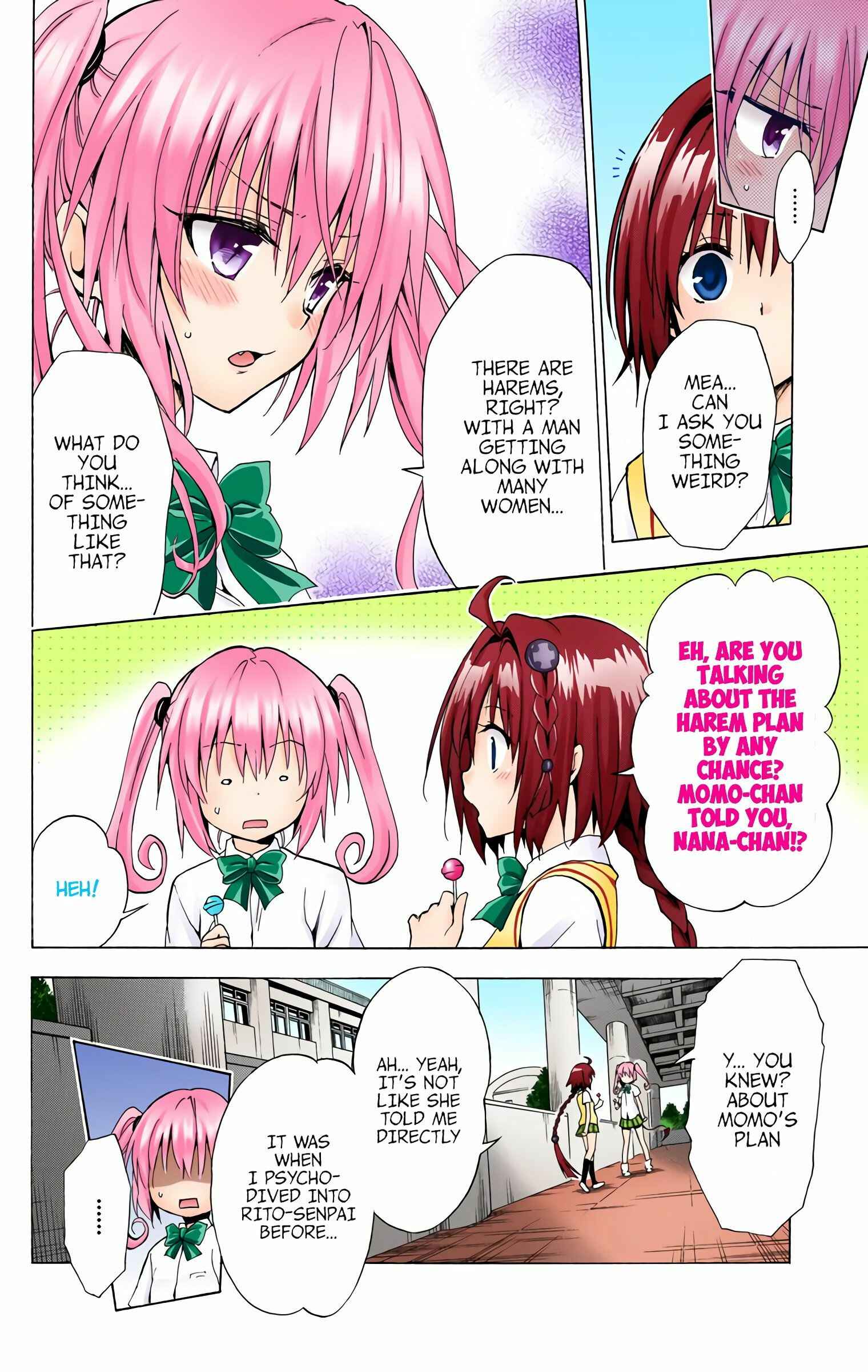 Page 8 Chapter 36 To Love Ru Darkness (Official Colored)