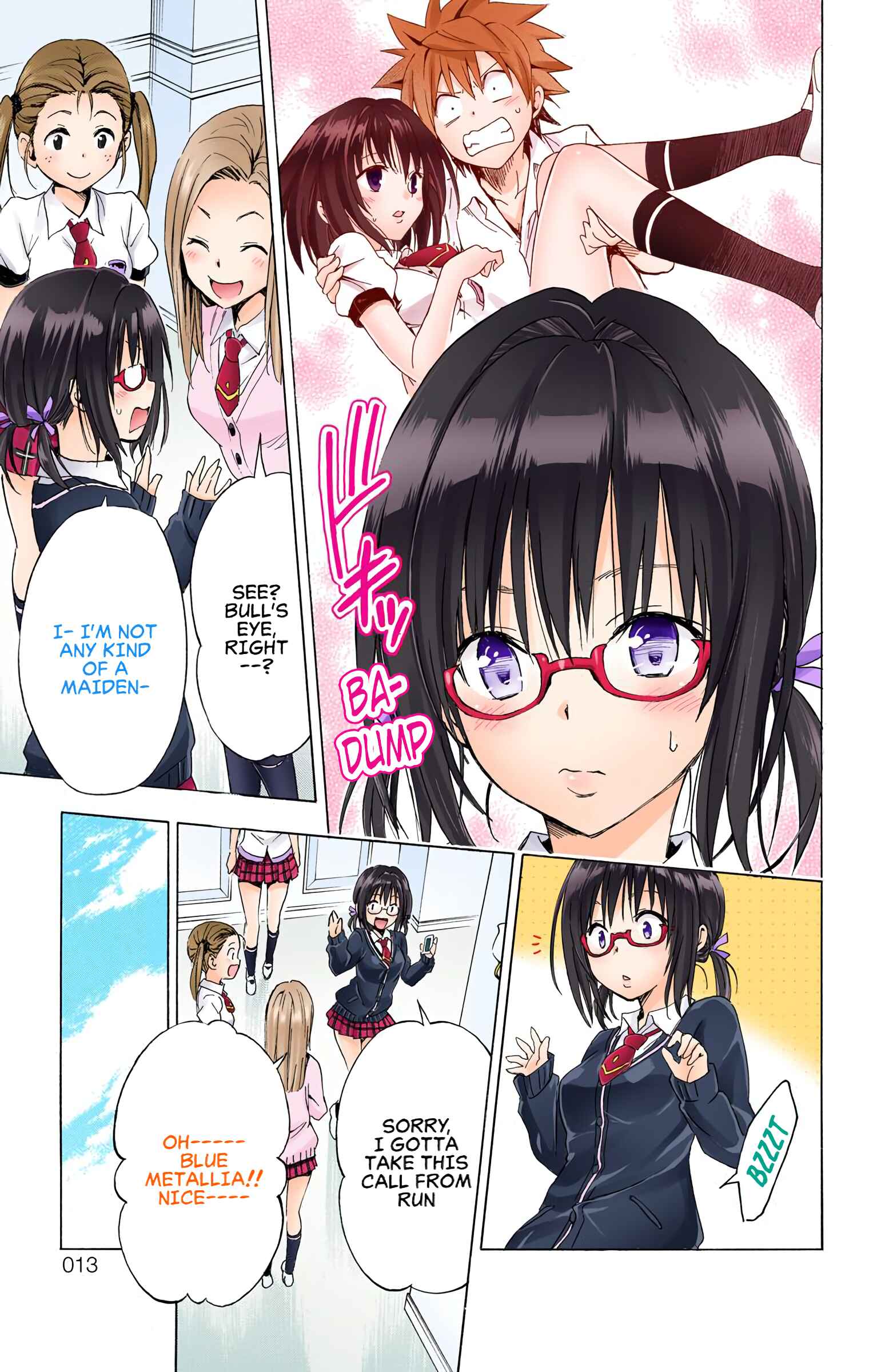 Page 10 Chapter 58 To Love Ru Darkness (Official Colored)