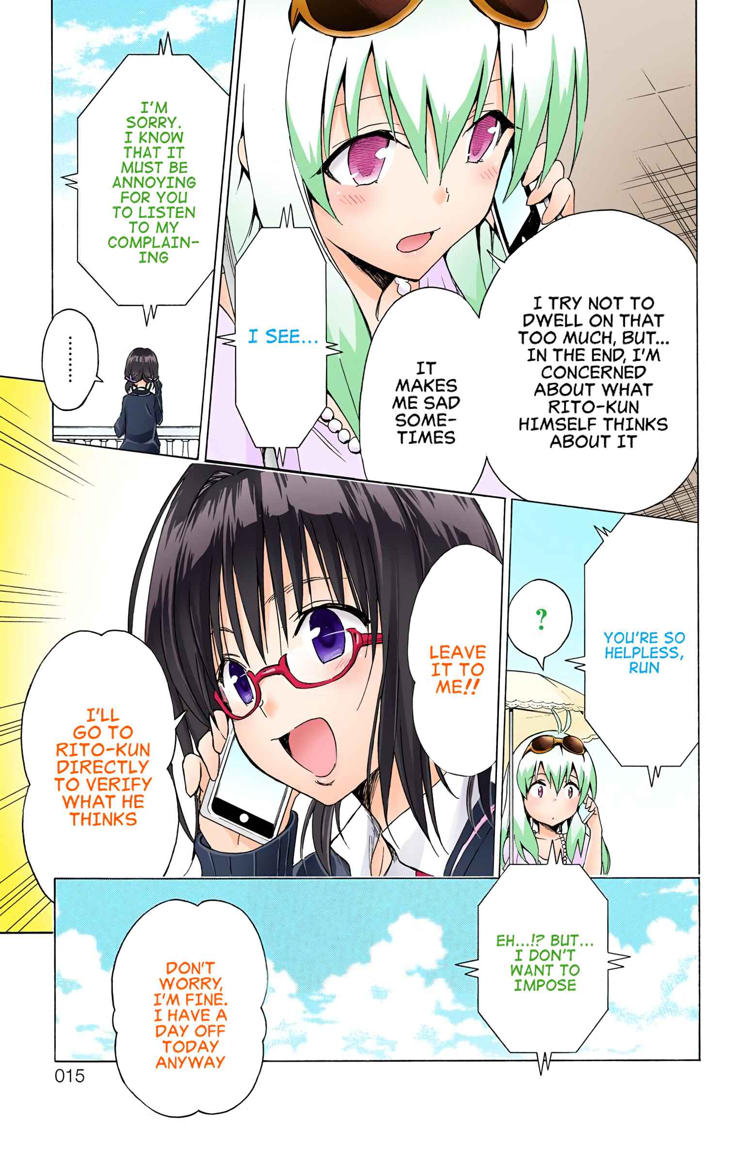 Page 12 Chapter 58 To Love Ru Darkness (Official Colored)