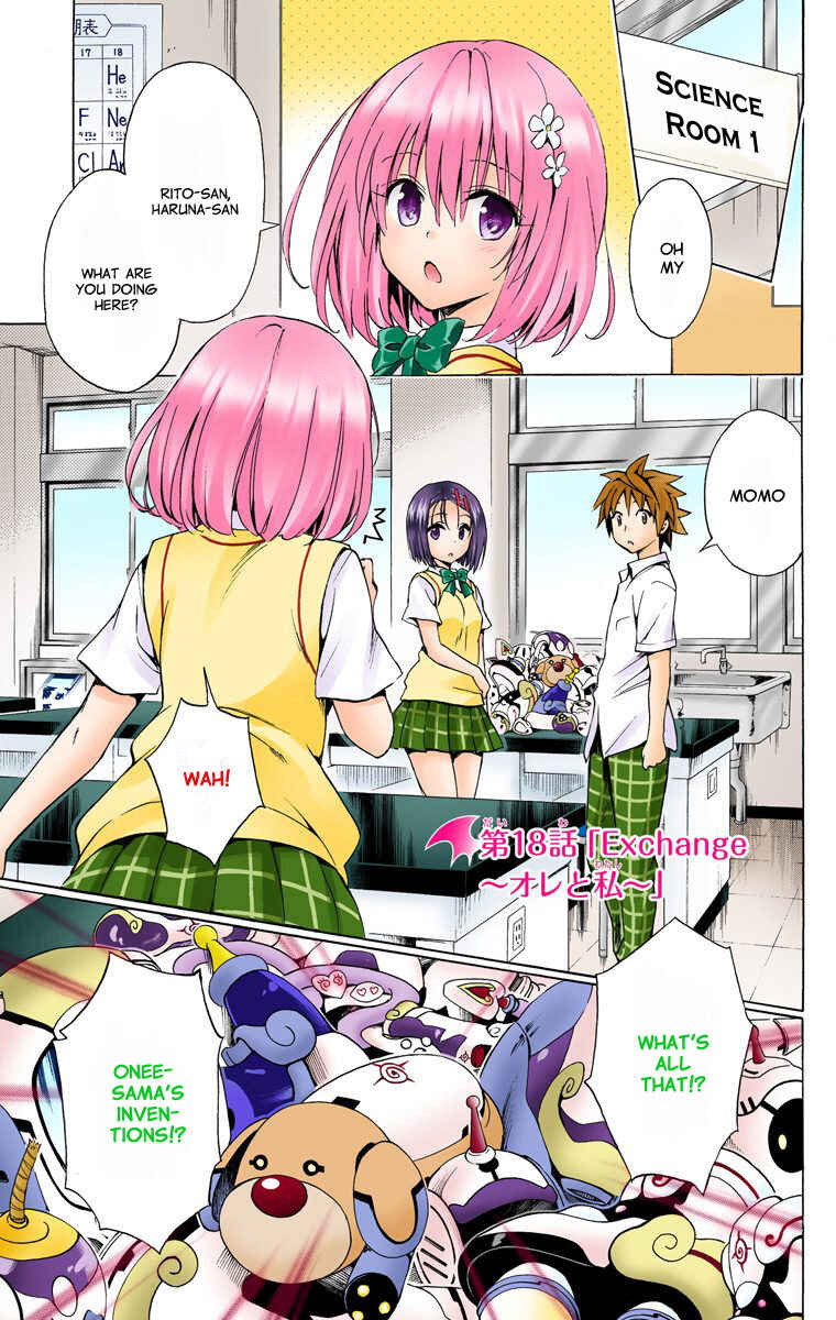 Page 1 Chapter 18 To Love Ru Darkness (Official Colored)