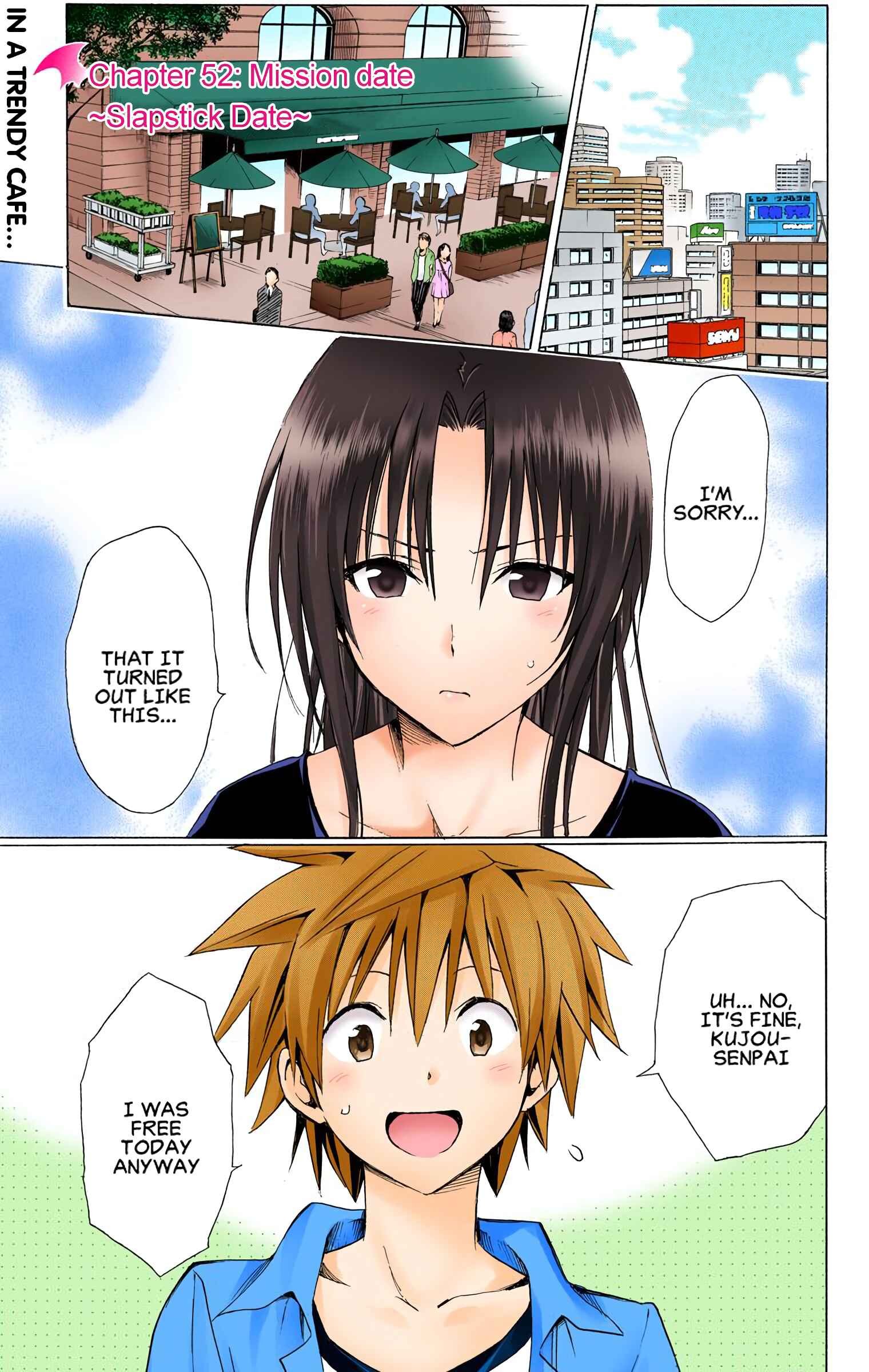 Page 1 Chapter 52 To Love Ru Darkness (Official Colored)