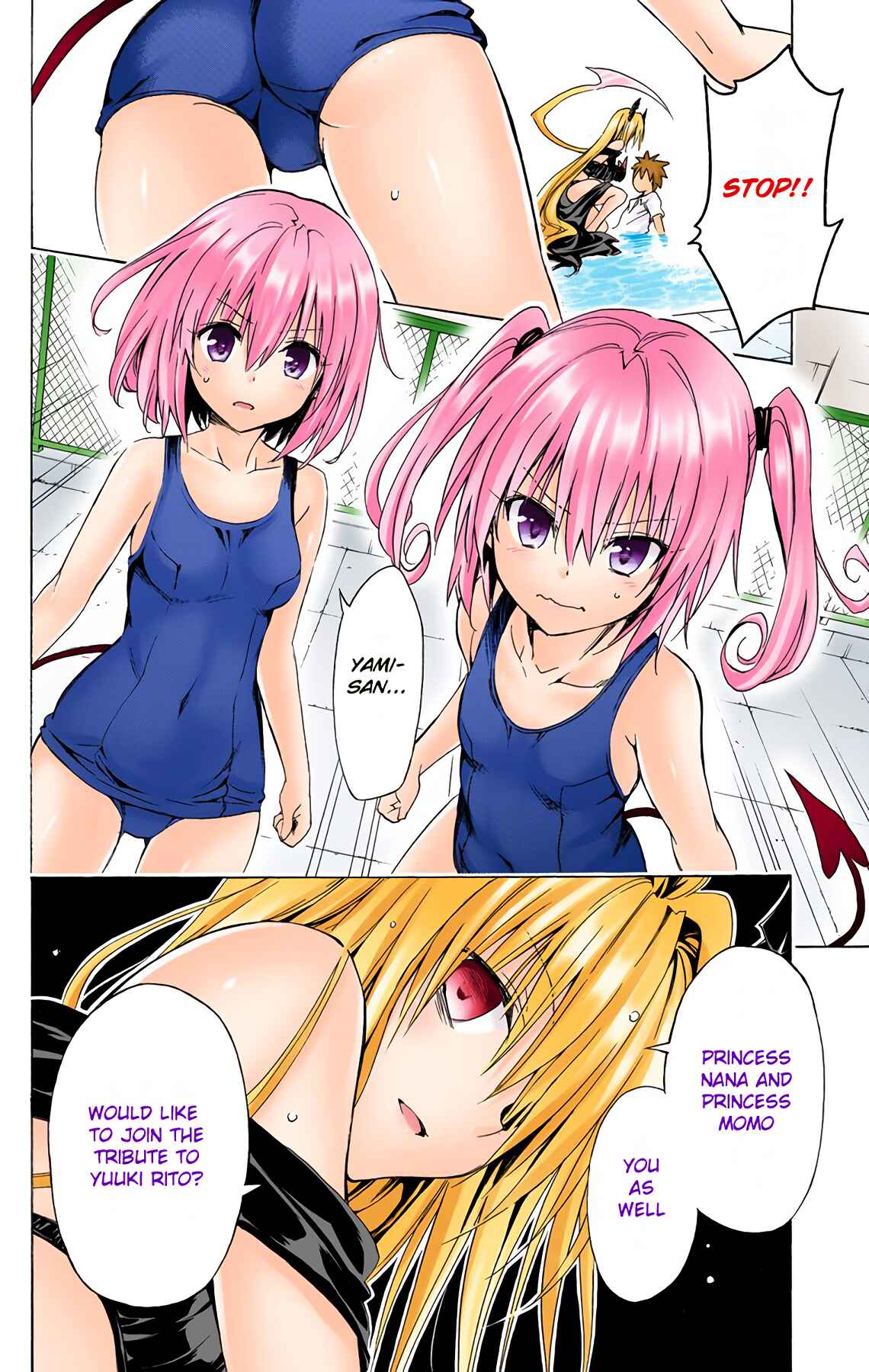 Page 34 Chapter 40 To Love Ru Darkness (Official Colored)