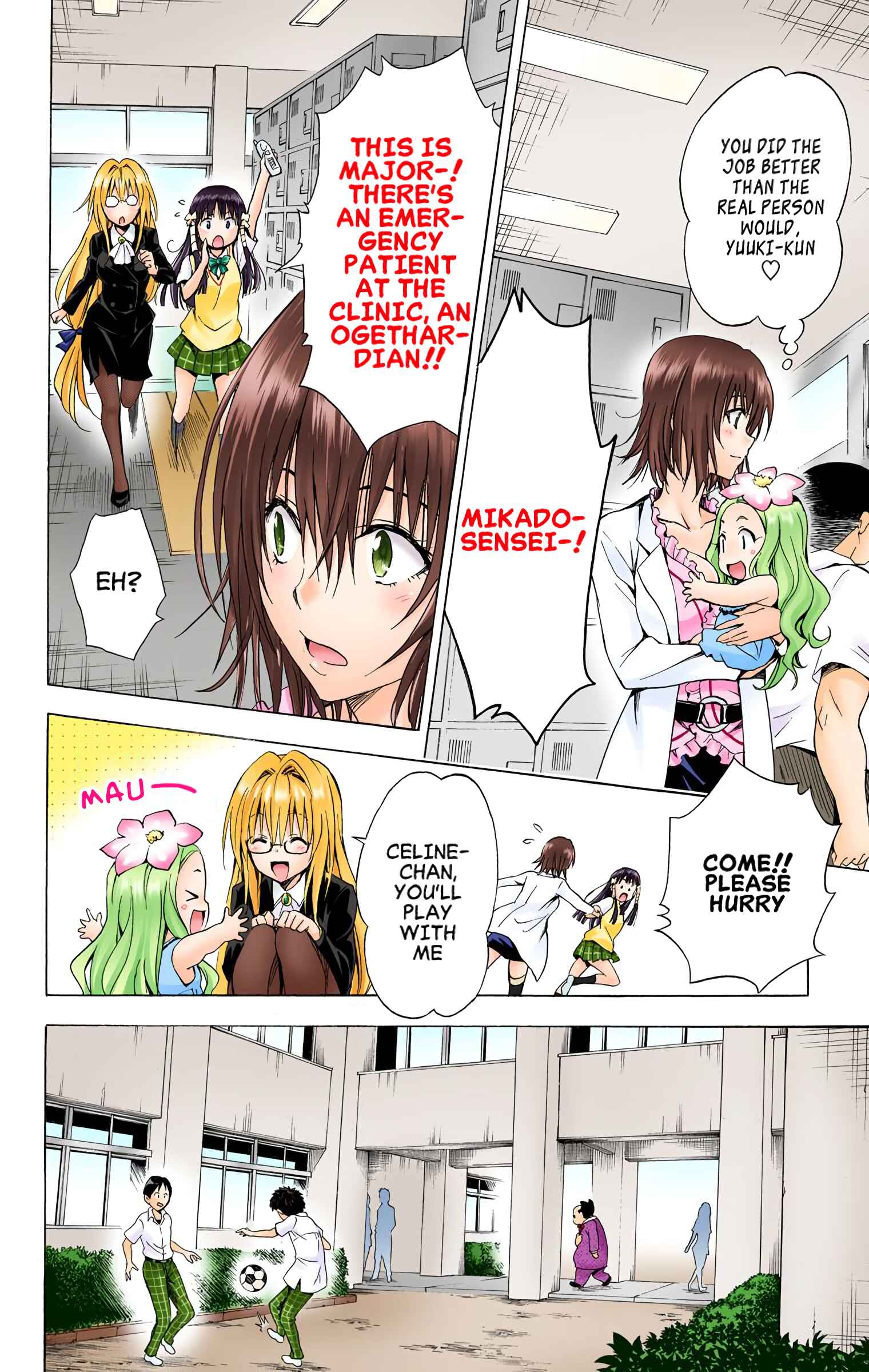 Page 4 Chapter 57 To Love Ru Darkness (Official Colored)