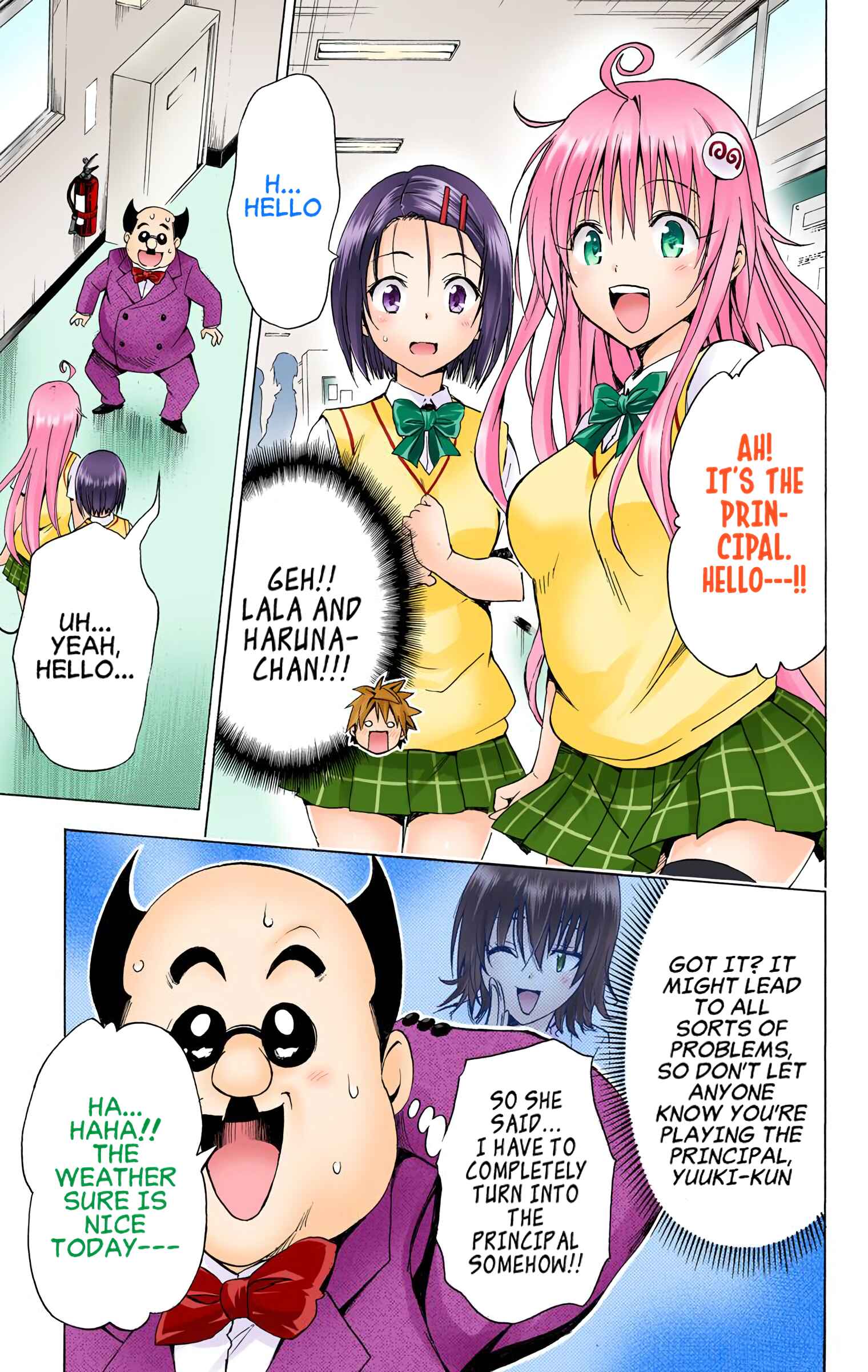 Page 7 Chapter 57 To Love Ru Darkness (Official Colored)