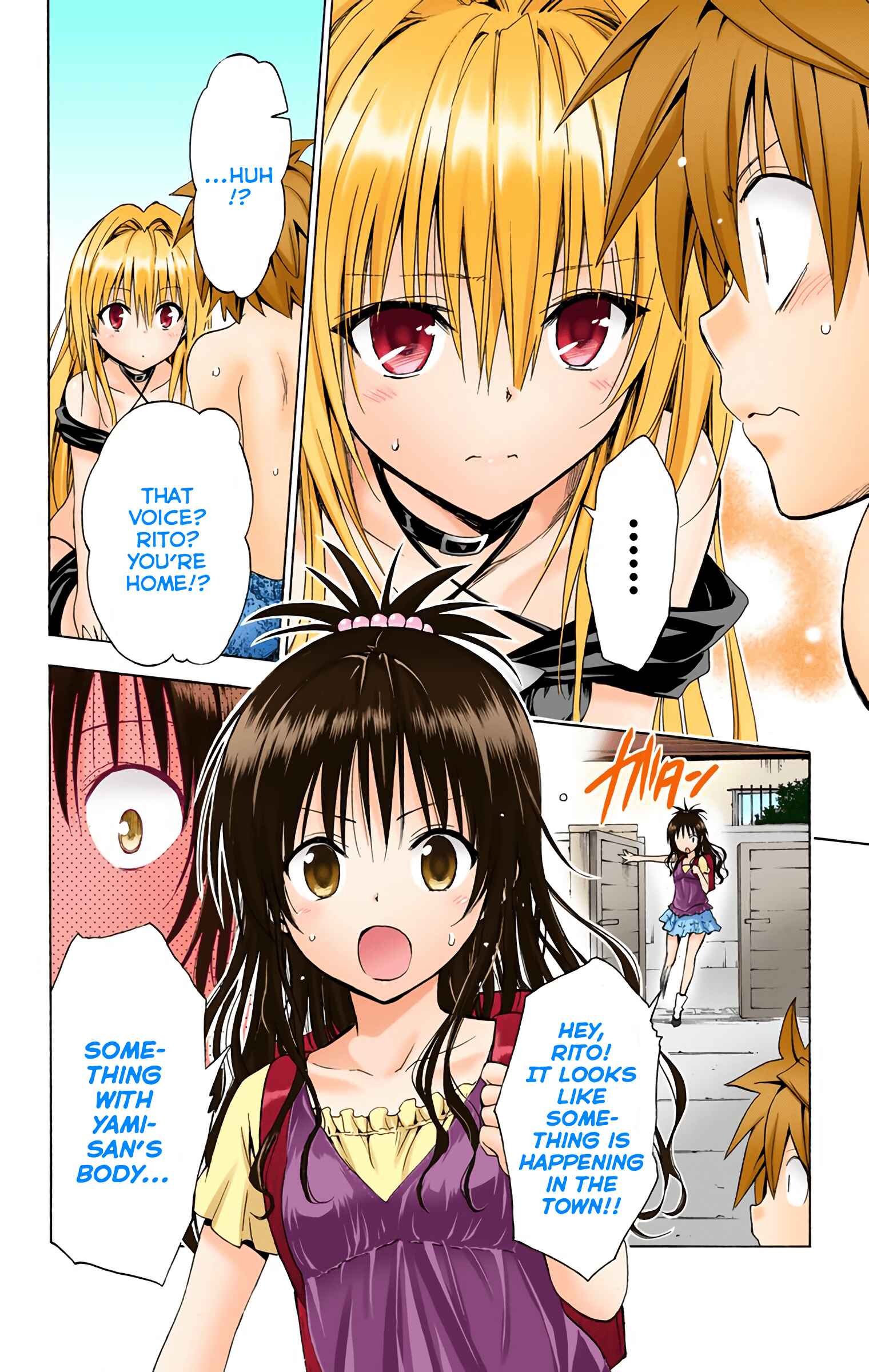 Page 35 Chapter 46 To Love Ru Darkness (Official Colored)