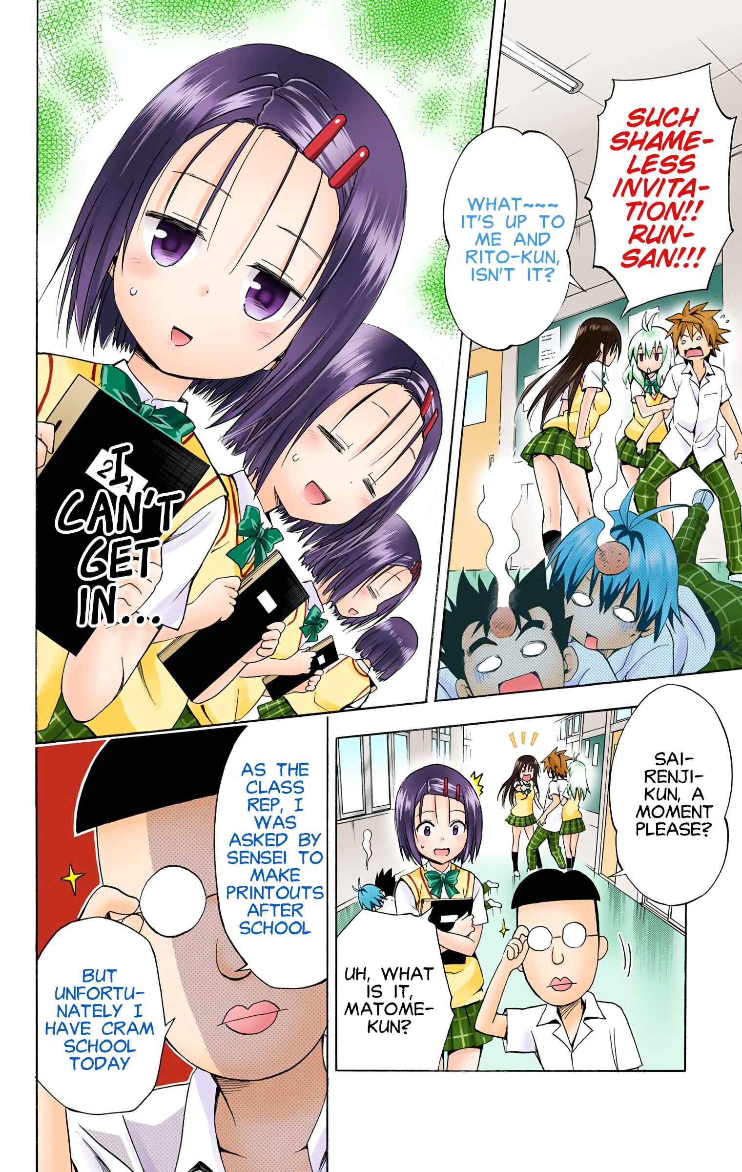 Page 12 Chapter 48 To Love Ru Darkness (Official Colored)