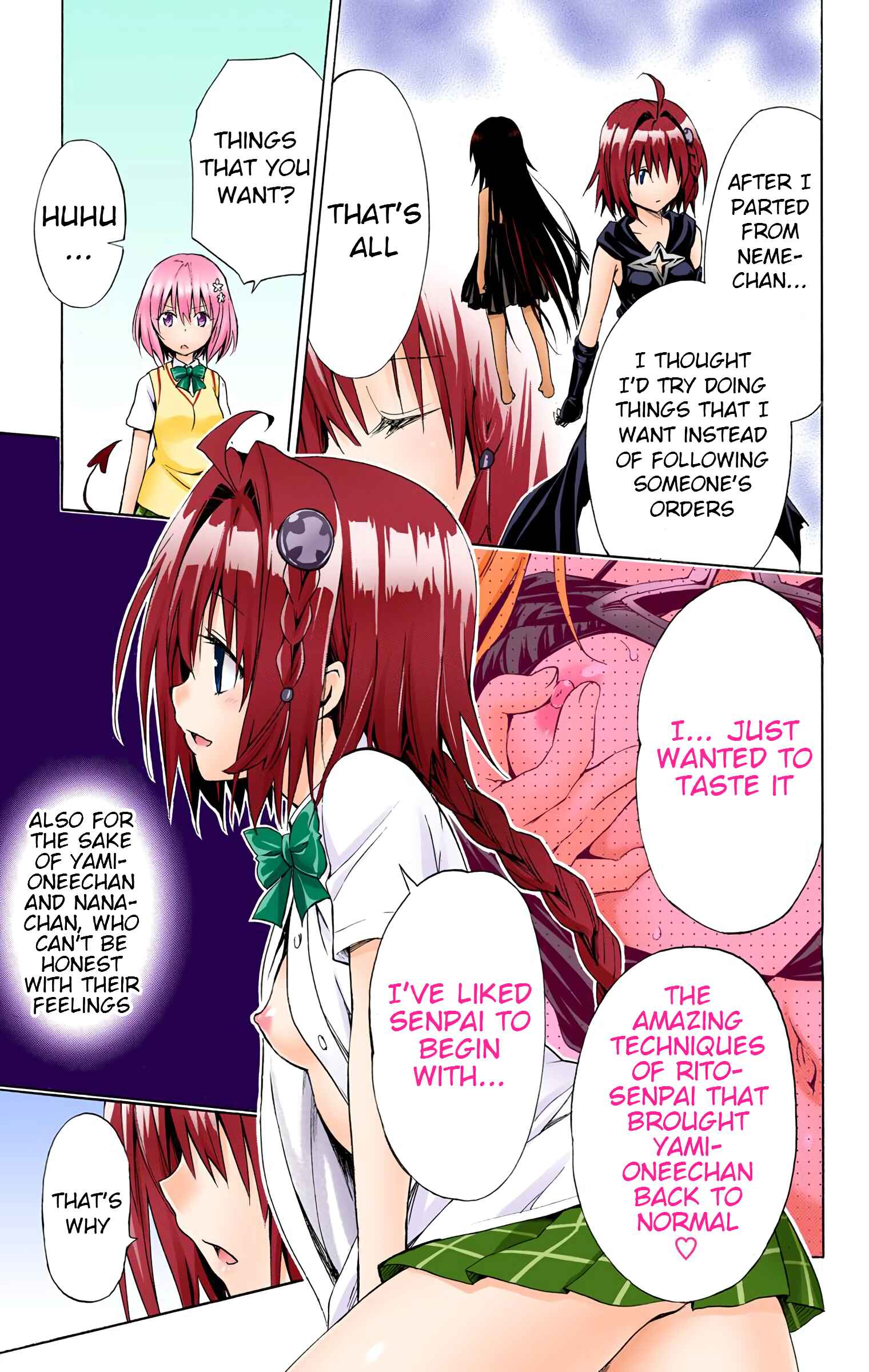 Page 33 Chapter 48 To Love Ru Darkness (Official Colored)