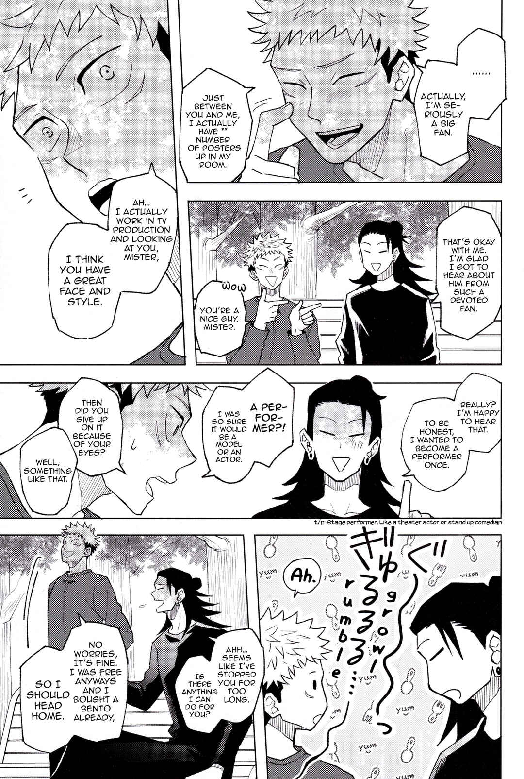 Page 21 Chapter 2 Jujutsu Kaisen - Mekakushi Haiyuu Gojo-san to Shinjin AD Itadori-kun (Doujinshi)