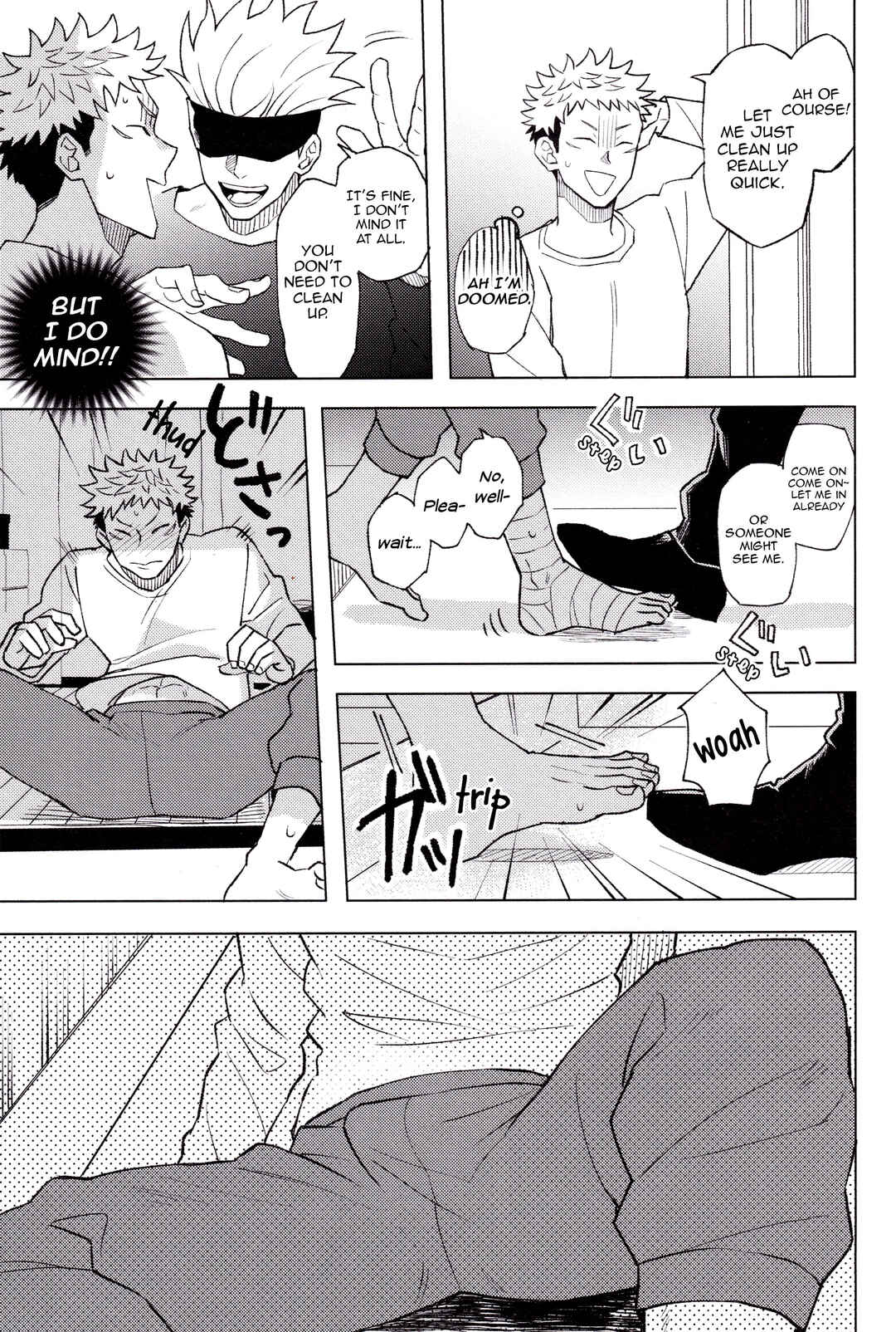 Page 27 Chapter 2 Jujutsu Kaisen - Mekakushi Haiyuu Gojo-san to Shinjin AD Itadori-kun (Doujinshi)