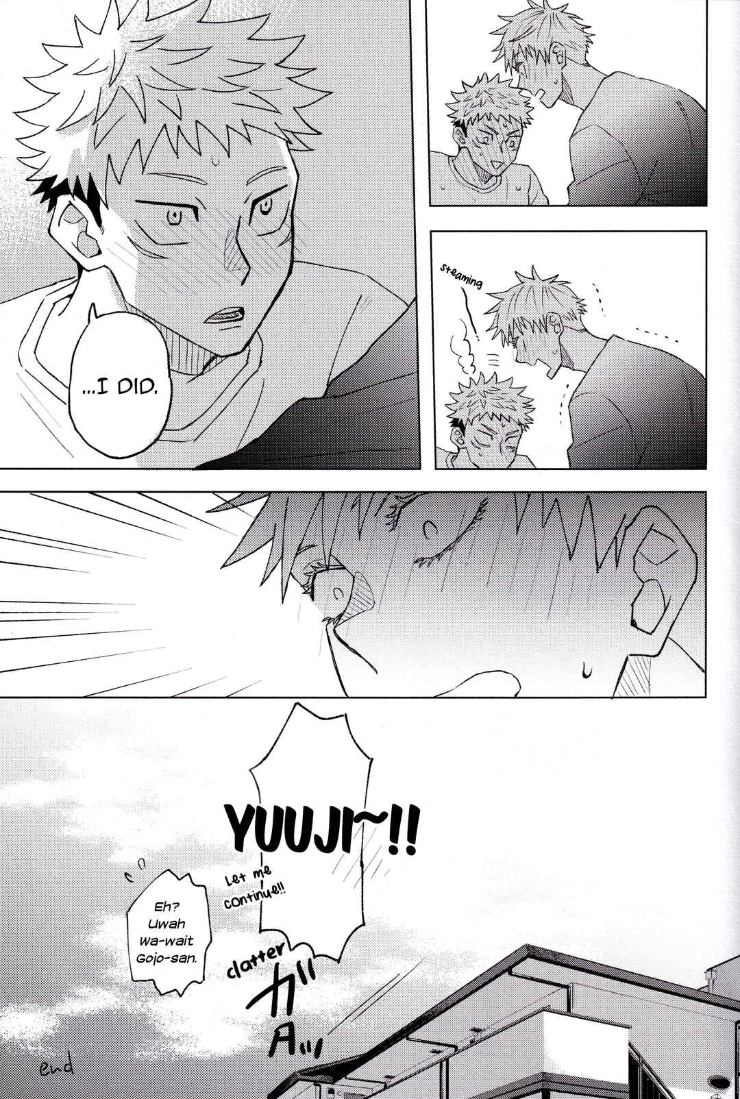 Page 35 Chapter 2 Jujutsu Kaisen - Mekakushi Haiyuu Gojo-san to Shinjin AD Itadori-kun (Doujinshi)