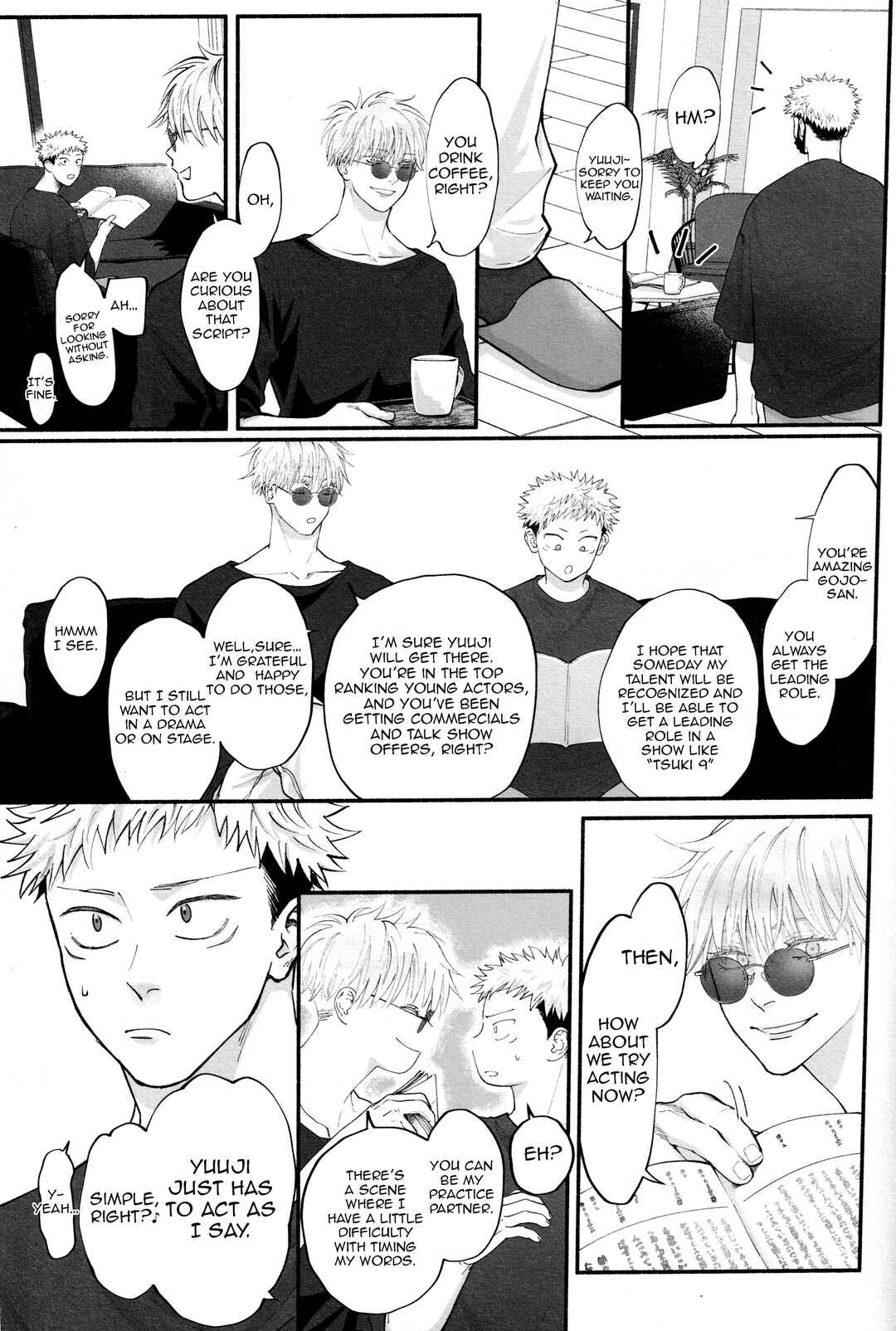 Page 39 Chapter 2 Jujutsu Kaisen - Mekakushi Haiyuu Gojo-san to Shinjin AD Itadori-kun (Doujinshi)