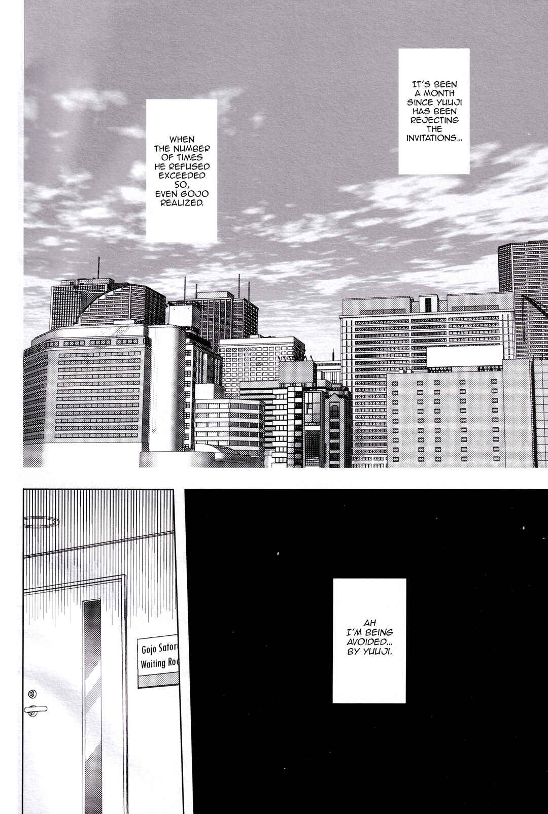 Page 4 Chapter 2 Jujutsu Kaisen - Mekakushi Haiyuu Gojo-san to Shinjin AD Itadori-kun (Doujinshi)