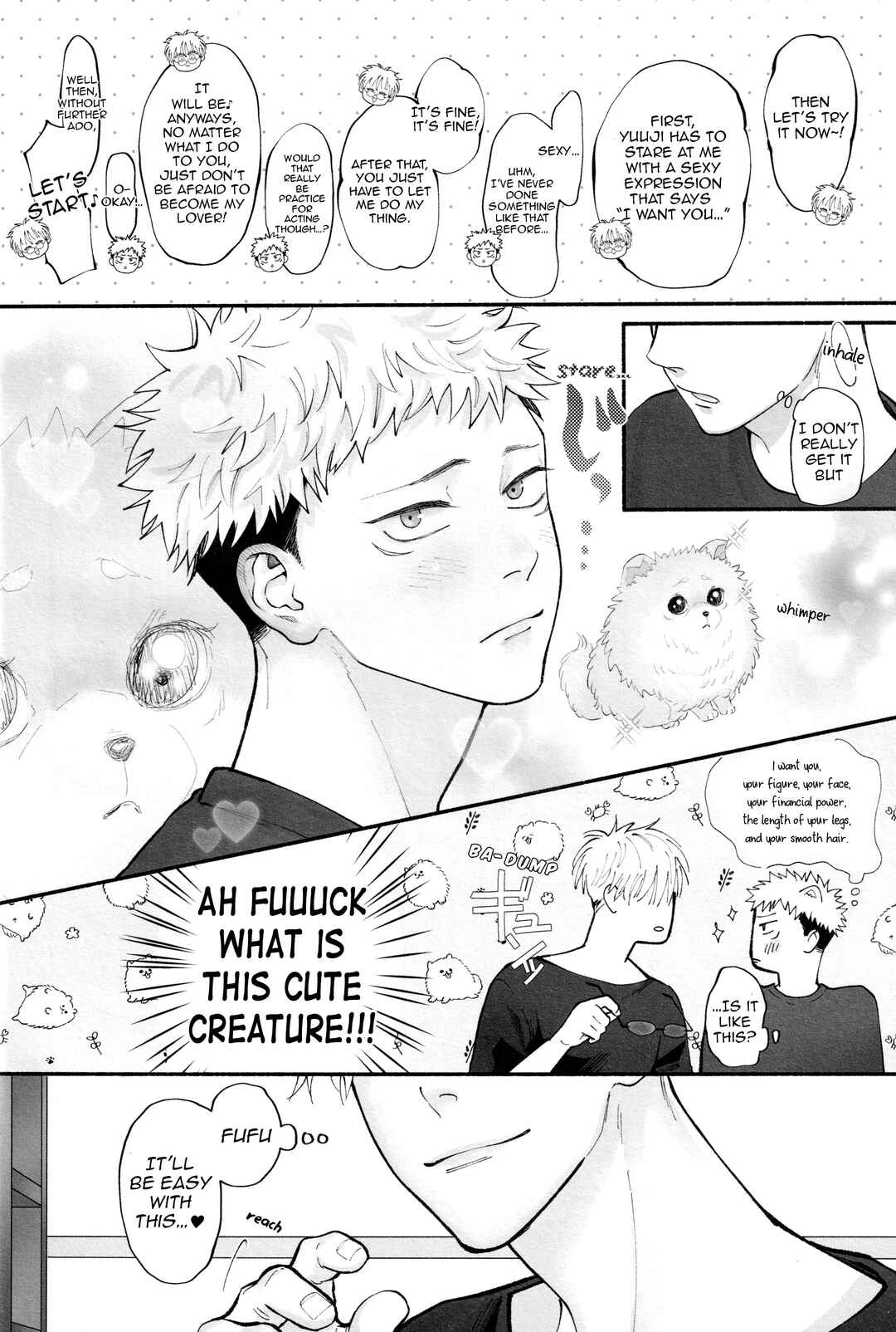 Page 40 Chapter 2 Jujutsu Kaisen - Mekakushi Haiyuu Gojo-san to Shinjin AD Itadori-kun (Doujinshi)