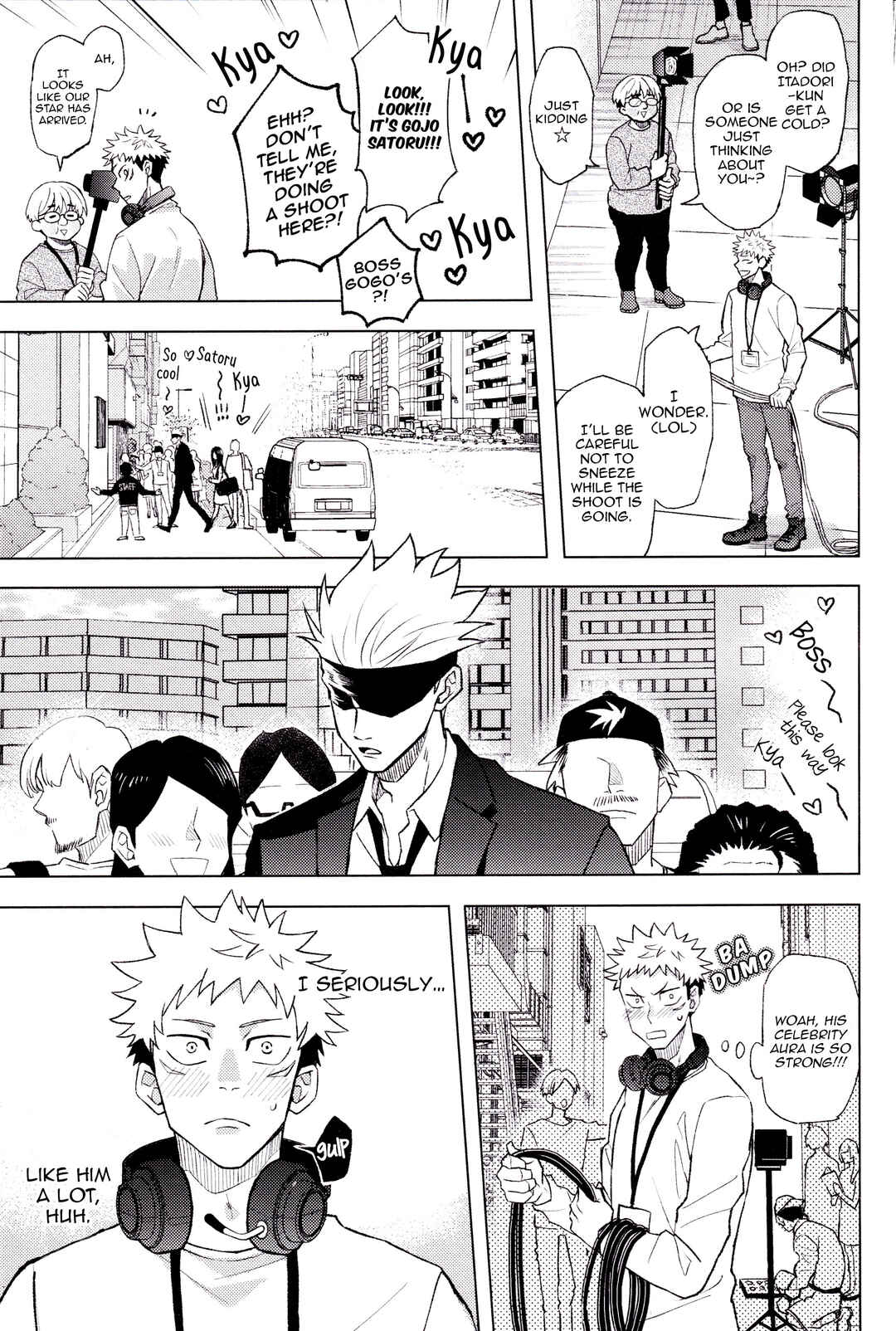 Page 9 Chapter 2 Jujutsu Kaisen - Mekakushi Haiyuu Gojo-san to Shinjin AD Itadori-kun (Doujinshi)