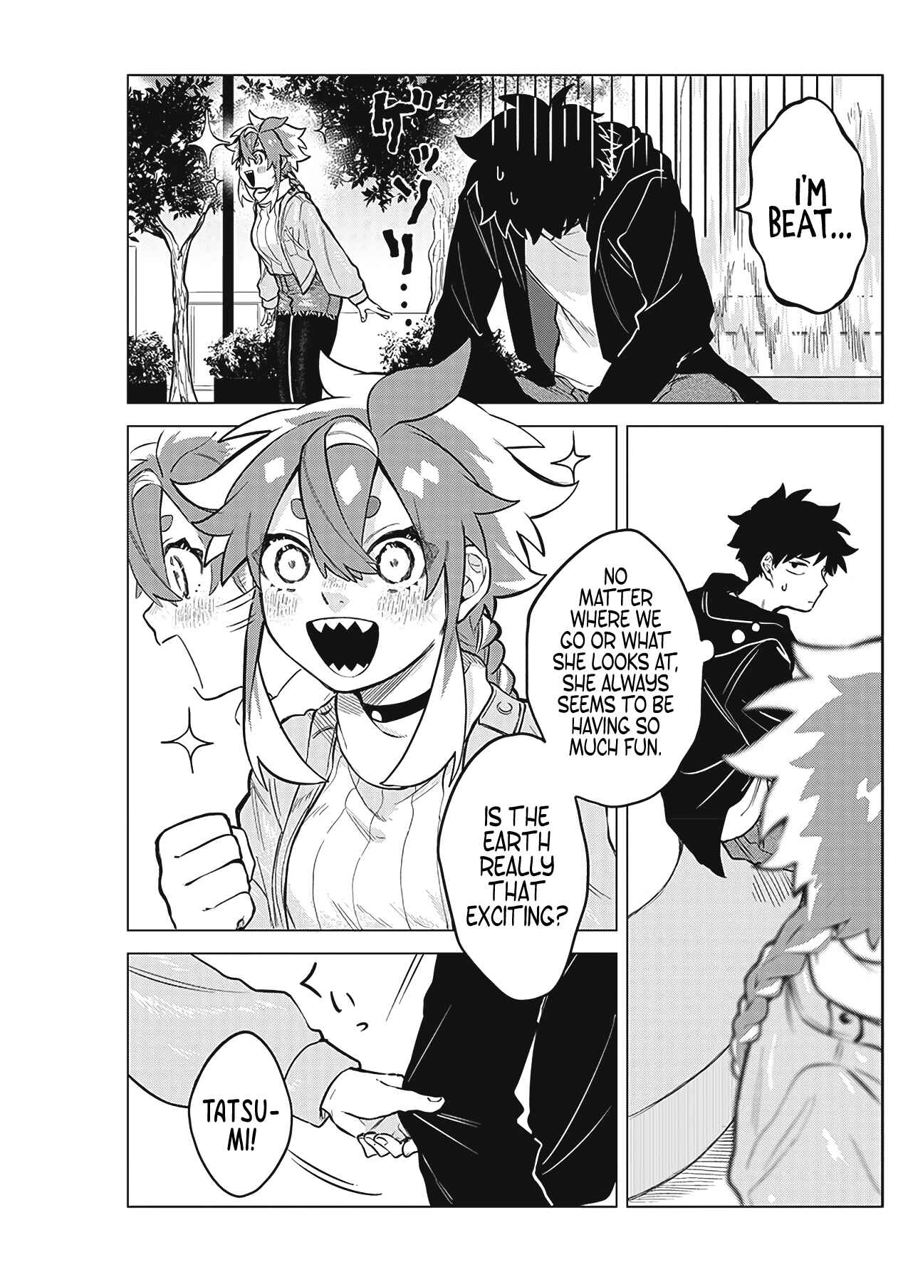 Page 12 Chapter Unknown_5642 Uchuu Ryuugakusei Moru