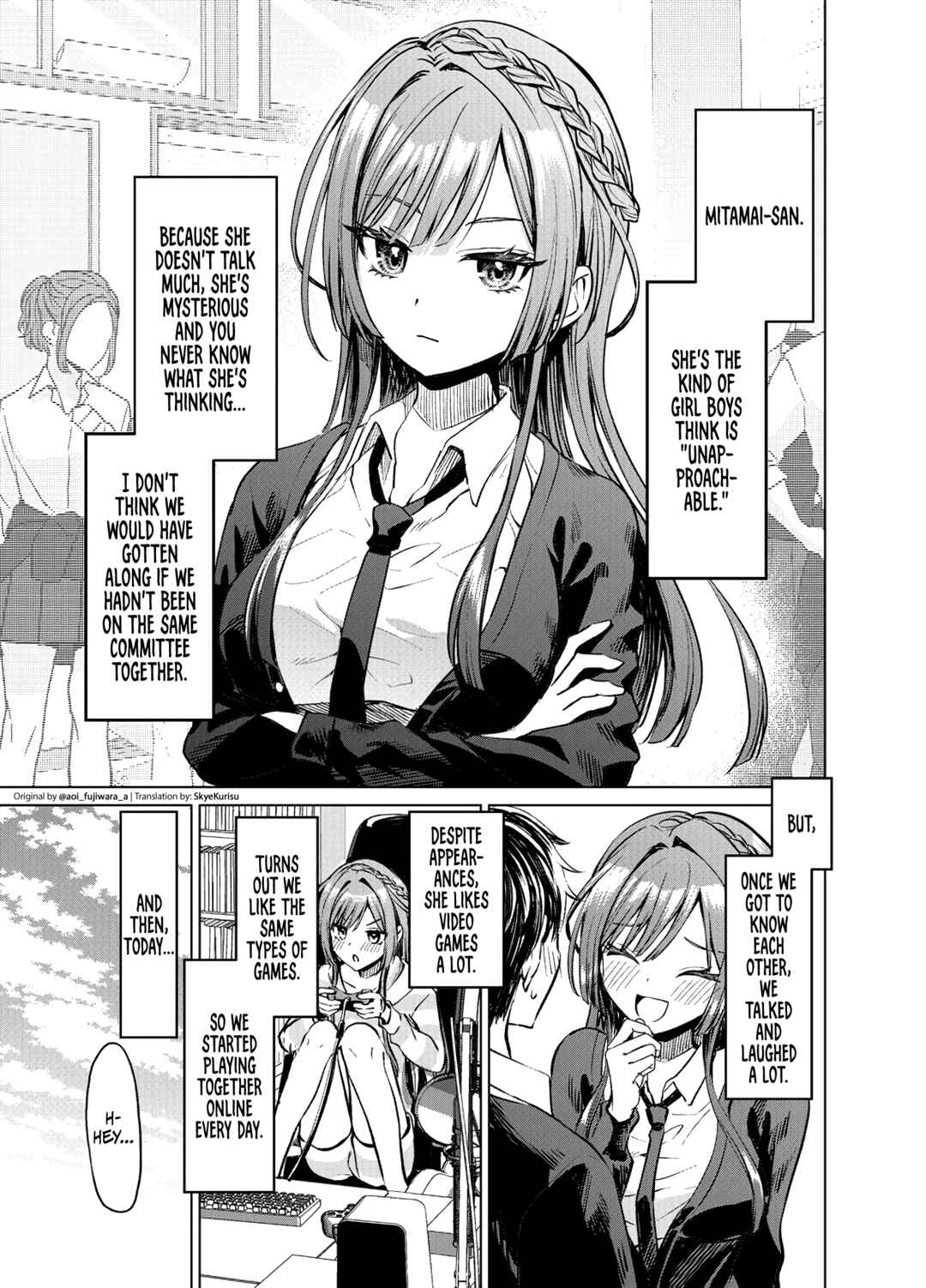 Page 1 Chapter Unknown_2306 The Reason Why I Can’t Say Yes to a Confession From the Girl I Like