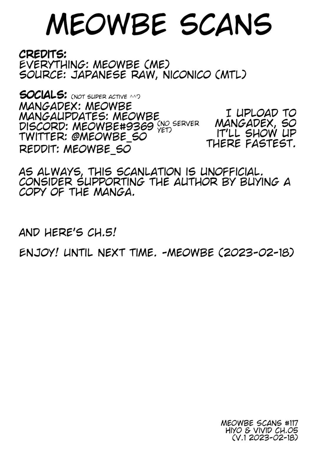 Page 16 Chapter 5 Hiyo & Vivid!