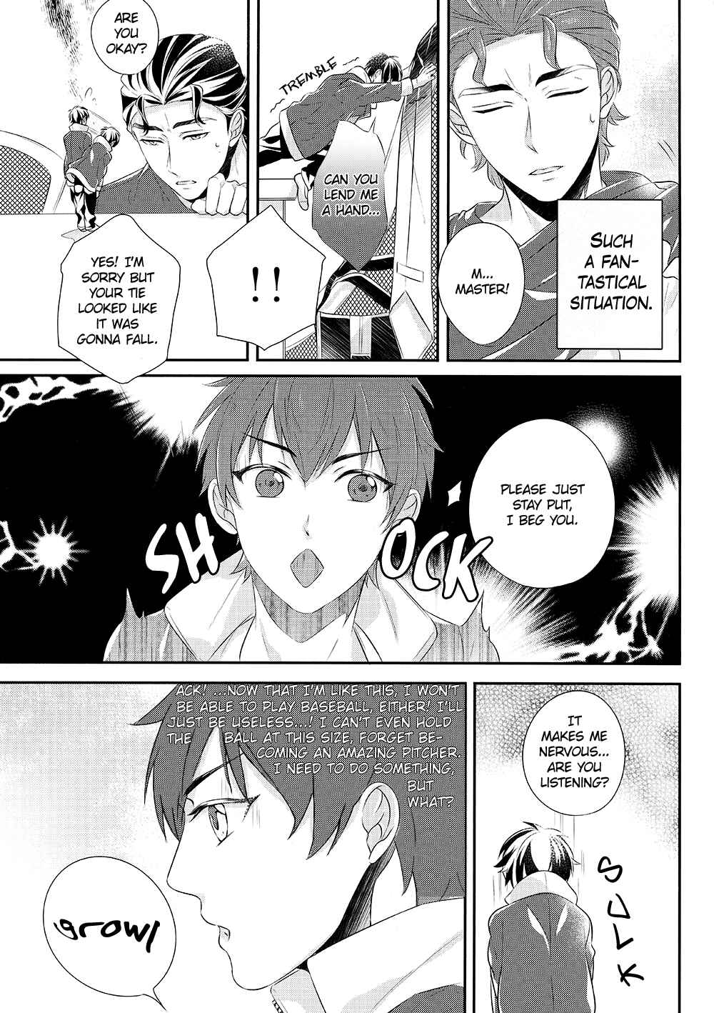 Page 10 Chapter Unknown_bd81 Diamond no Ace - Ive Become Small Enough to Fit in a Palm?! (Doujinshi)