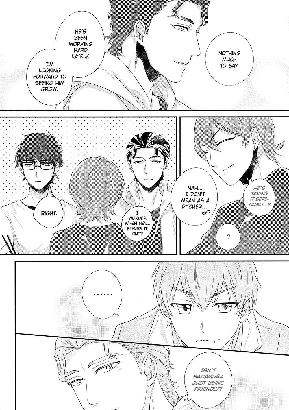 Page 13 Chapter Unknown_bd81 Diamond no Ace - Ive Become Small Enough to Fit in a Palm?! (Doujinshi)