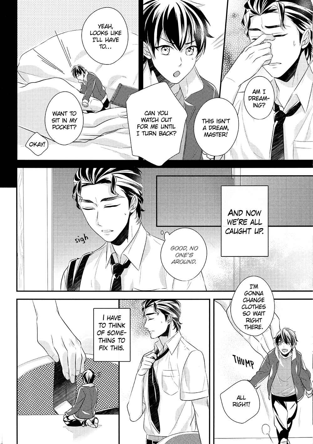Page 9 Chapter Unknown_bd81 Diamond no Ace - Ive Become Small Enough to Fit in a Palm?! (Doujinshi)