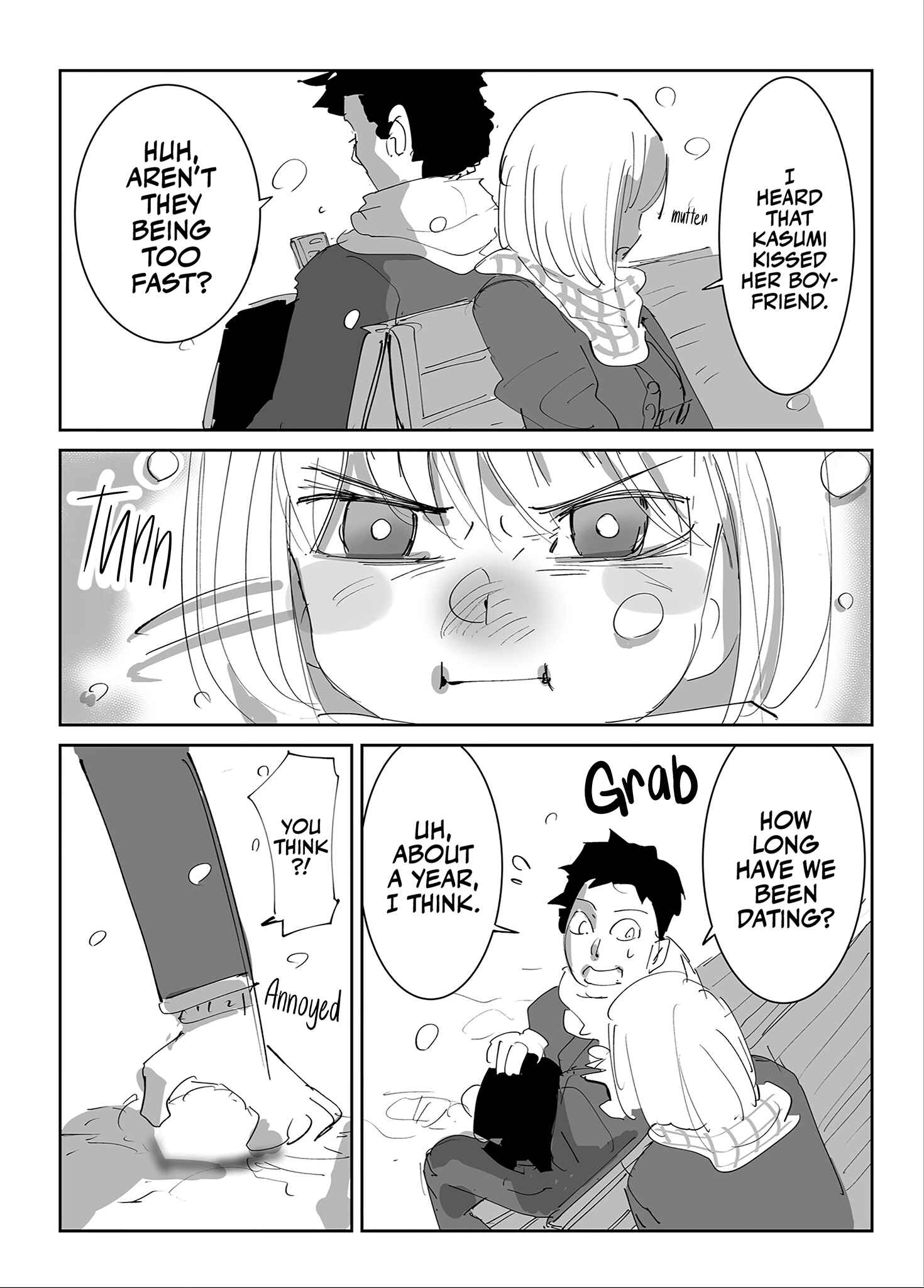 Page 1 Chapter Unknown_de19 A Story About Wanting to Kiss After Being Together for a Year