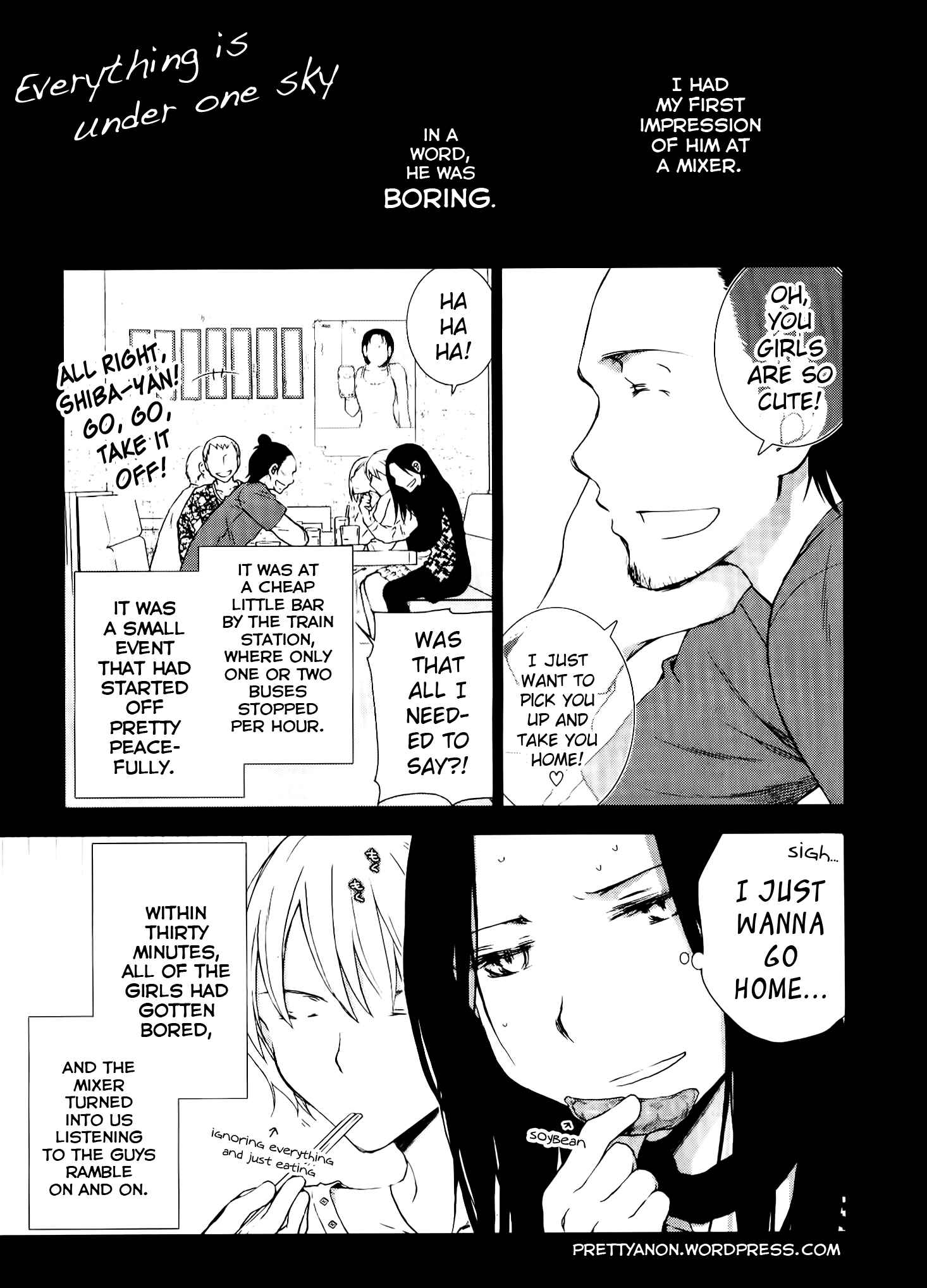 Page 1 Chapter 3 Dare ni mo Ienai