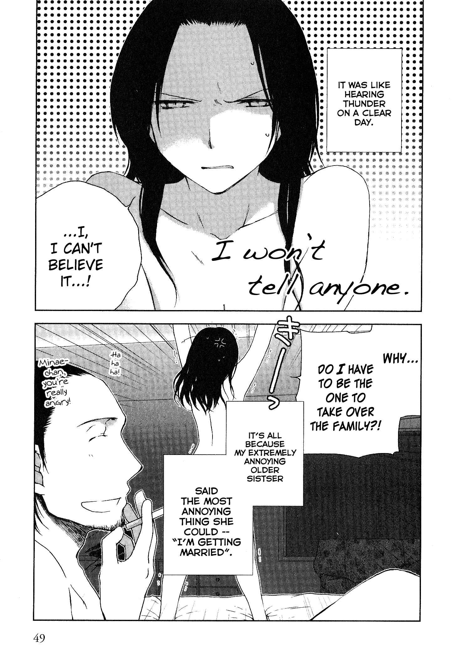 Page 1 Chapter 2 Dare ni mo Ienai