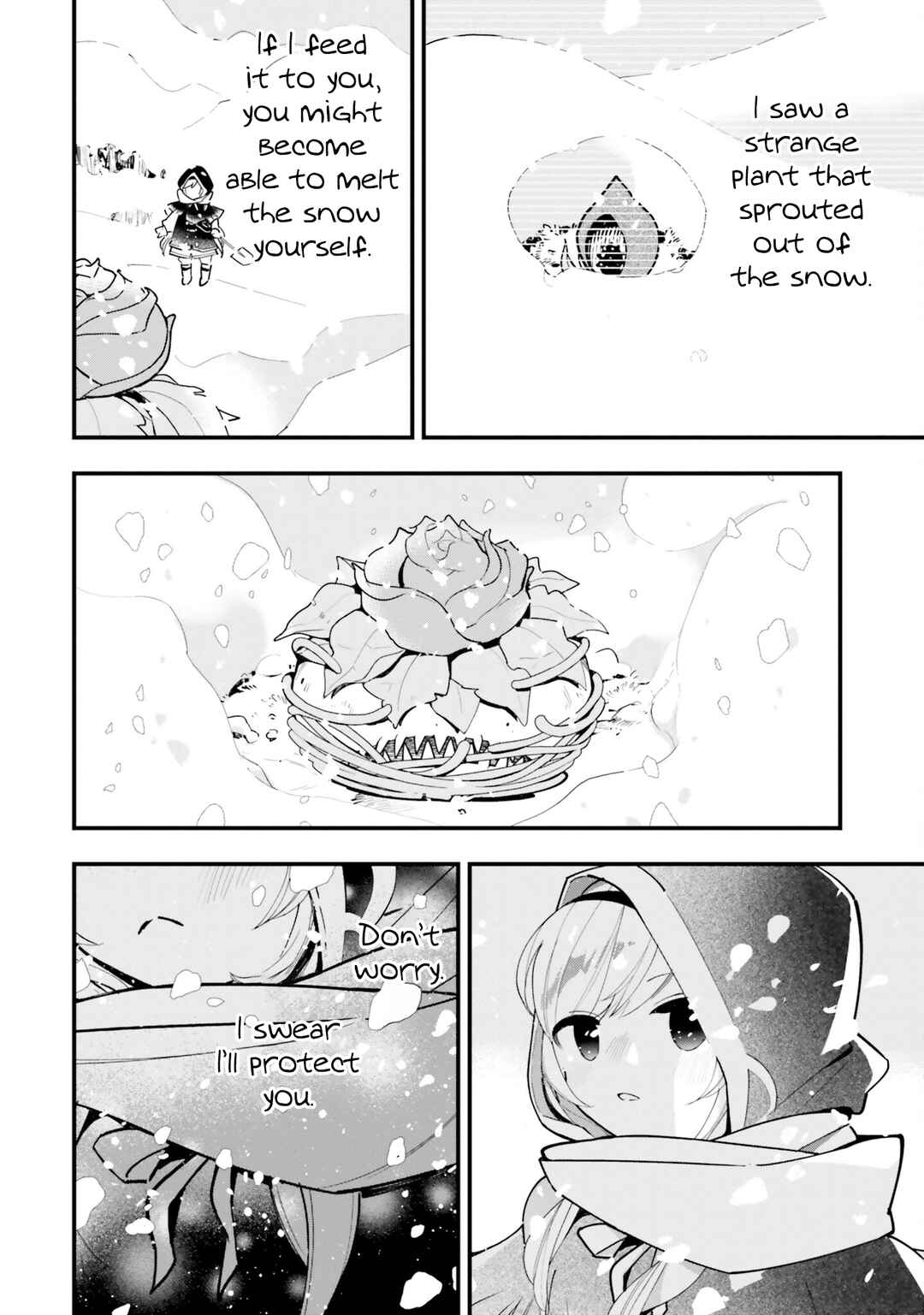 Page 23 Chapter 9 Shokubutsu Monster Musume Nikki ~Seijo datta Watashi ga Uragirareta Hate ni Aruraune ni Tensei Shite Shimatta node, kore kara wa Kougousei wo Shinagara Shizuka ni Shokubutsu Life wo Sugoshimasu~