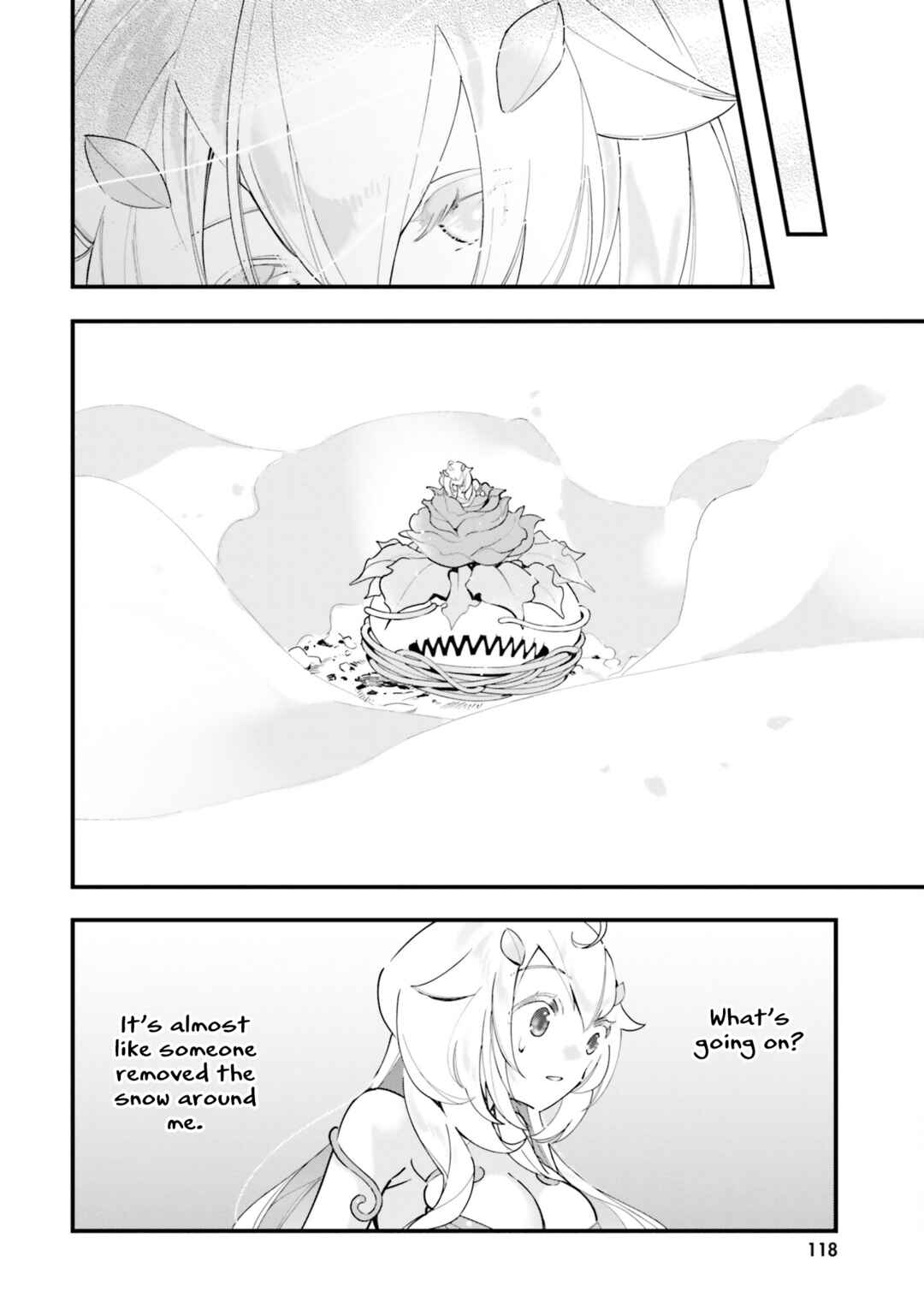 Page 25 Chapter 9 Shokubutsu Monster Musume Nikki ~Seijo datta Watashi ga Uragirareta Hate ni Aruraune ni Tensei Shite Shimatta node, kore kara wa Kougousei wo Shinagara Shizuka ni Shokubutsu Life wo Sugoshimasu~