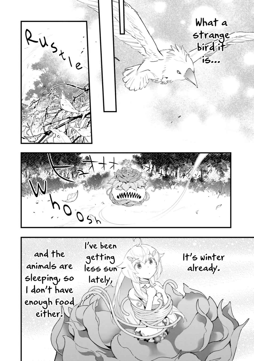 Page 7 Chapter 9 Shokubutsu Monster Musume Nikki ~Seijo datta Watashi ga Uragirareta Hate ni Aruraune ni Tensei Shite Shimatta node, kore kara wa Kougousei wo Shinagara Shizuka ni Shokubutsu Life wo Sugoshimasu~