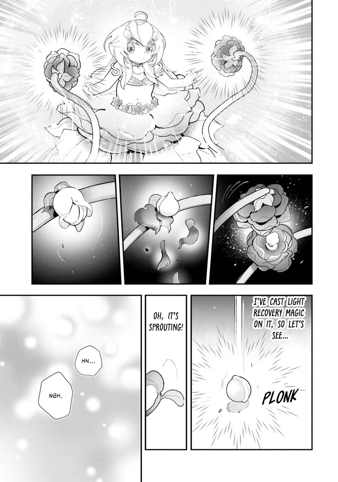 Page 12 Chapter 22 Shokubutsu Monster Musume Nikki ~Seijo datta Watashi ga Uragirareta Hate ni Aruraune ni Tensei Shite Shimatta node, kore kara wa Kougousei wo Shinagara Shizuka ni Shokubutsu Life wo Sugoshimasu~
