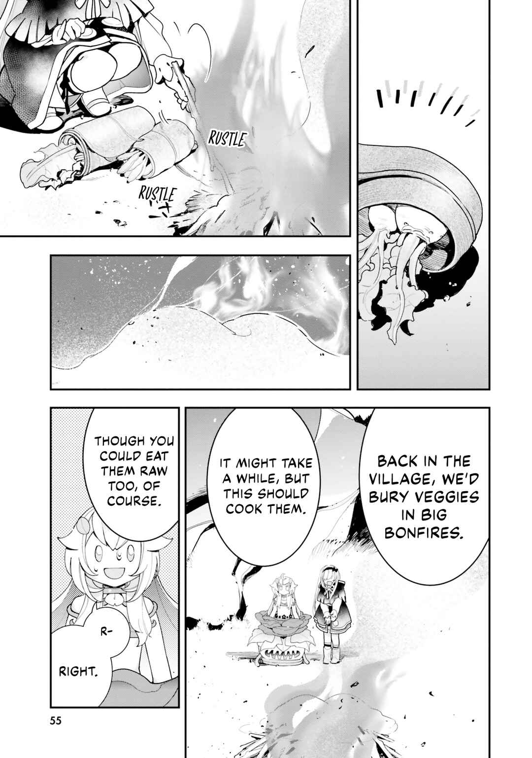 Page 26 Chapter 22 Shokubutsu Monster Musume Nikki ~Seijo datta Watashi ga Uragirareta Hate ni Aruraune ni Tensei Shite Shimatta node, kore kara wa Kougousei wo Shinagara Shizuka ni Shokubutsu Life wo Sugoshimasu~